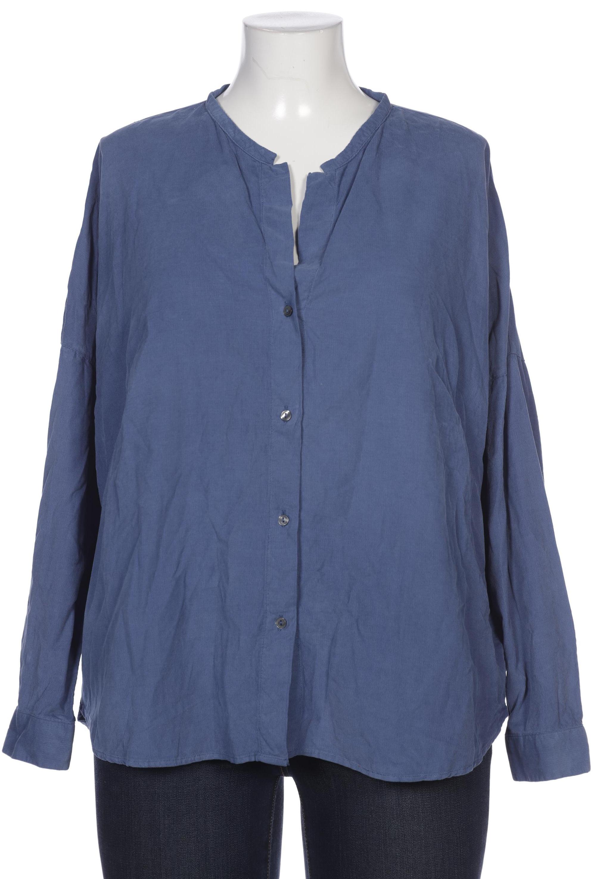 

0039 Italy Damen Bluse, blau, Gr. 42