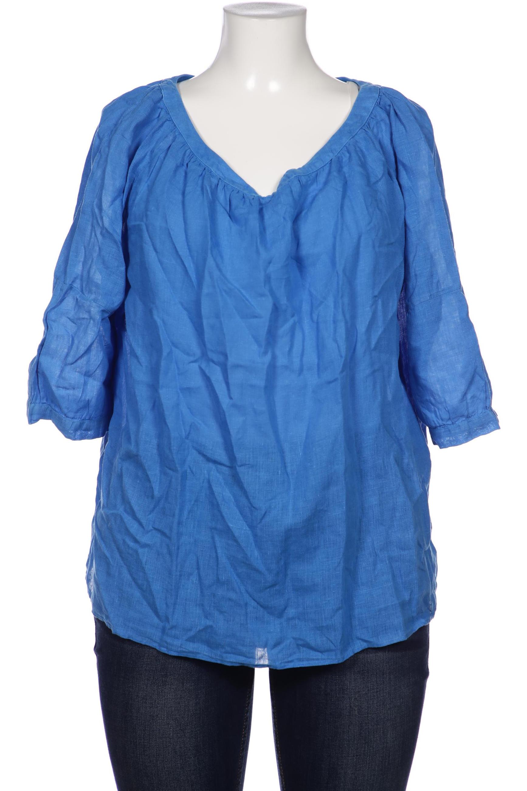 

0039 Italy Damen Bluse, blau, Gr. 42