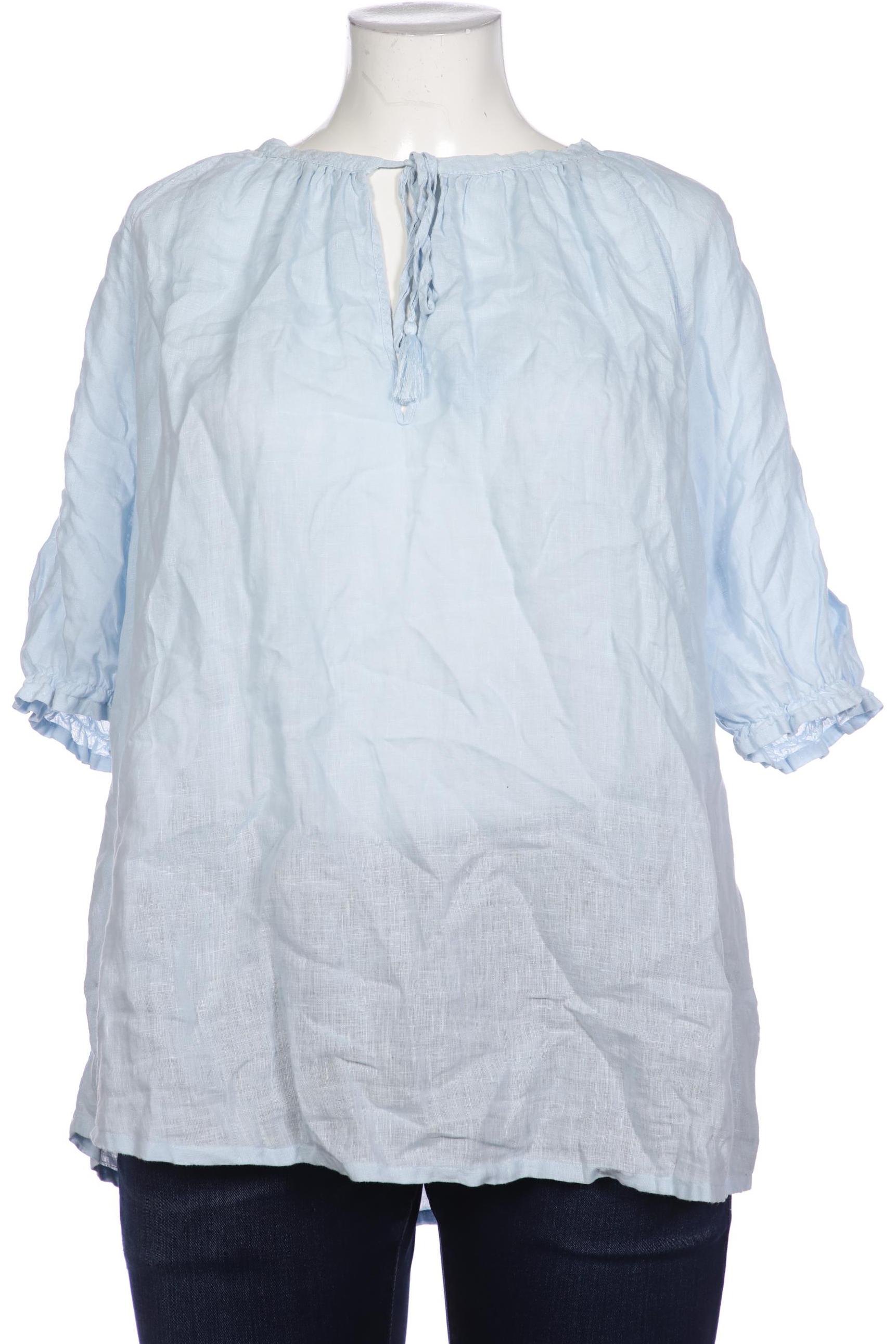 

0039 Italy Damen Bluse, hellblau, Gr. 44