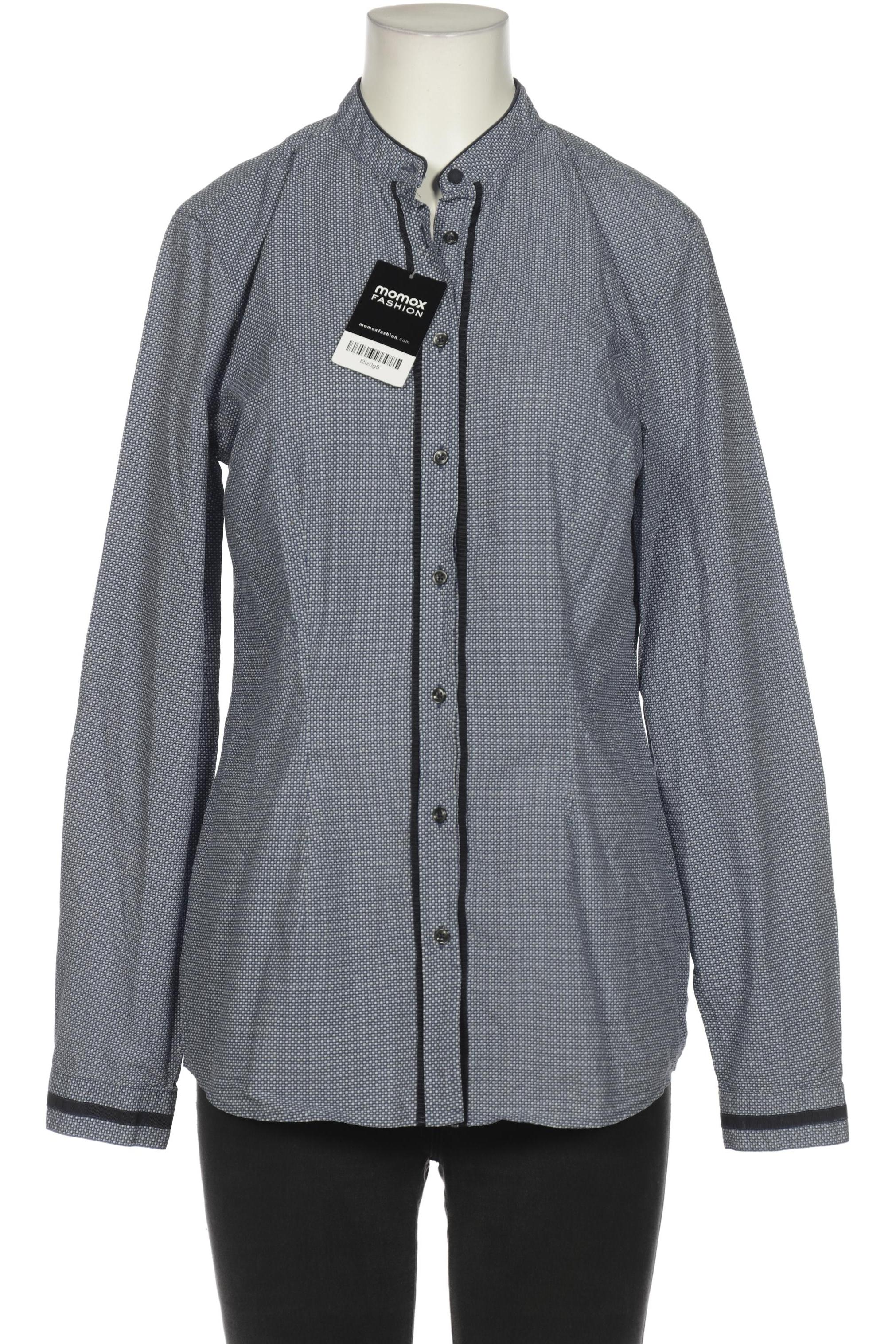 

0039 Italy Damen Bluse, blau, Gr. 38