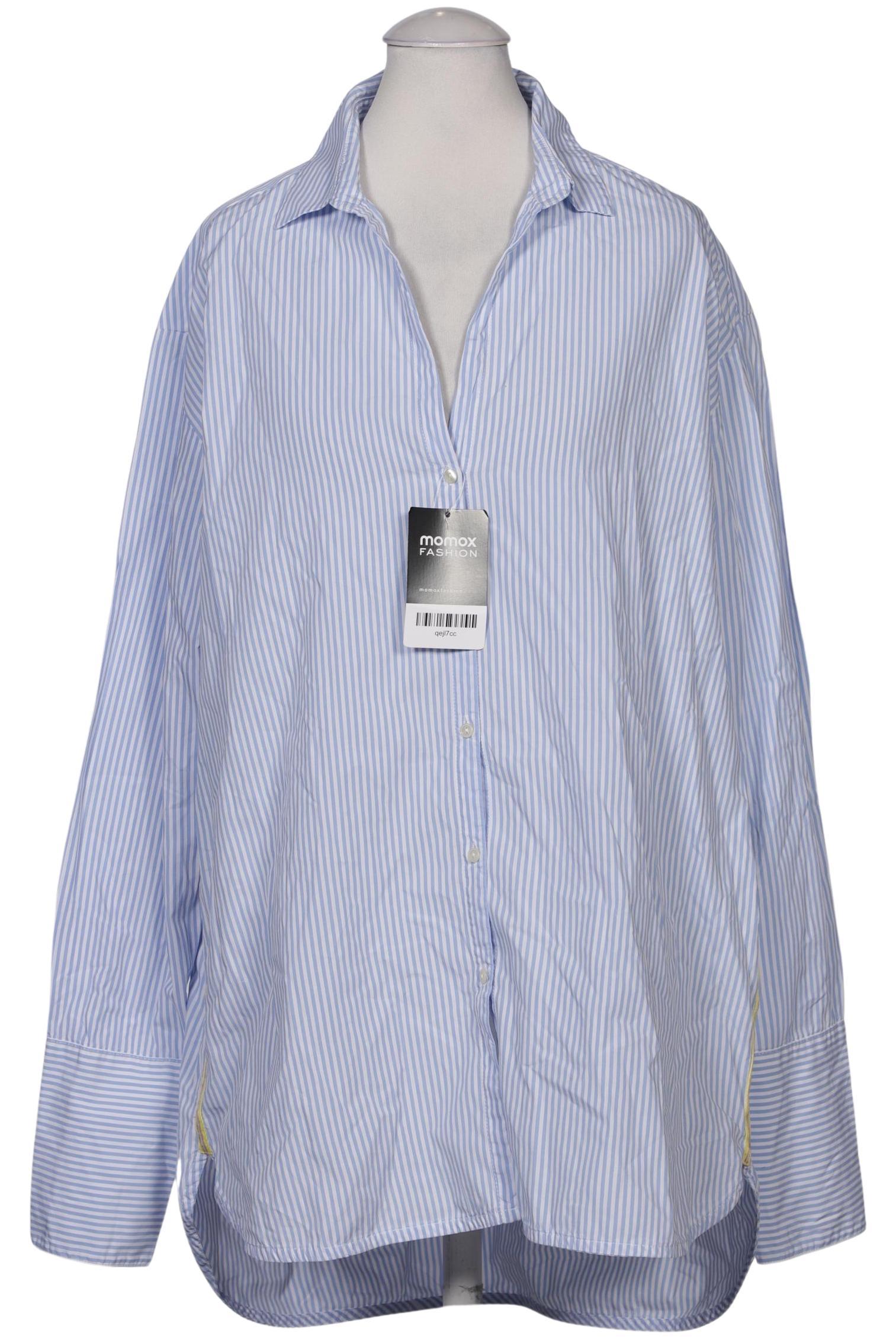 

0039 Italy Damen Bluse, hellblau, Gr. 36