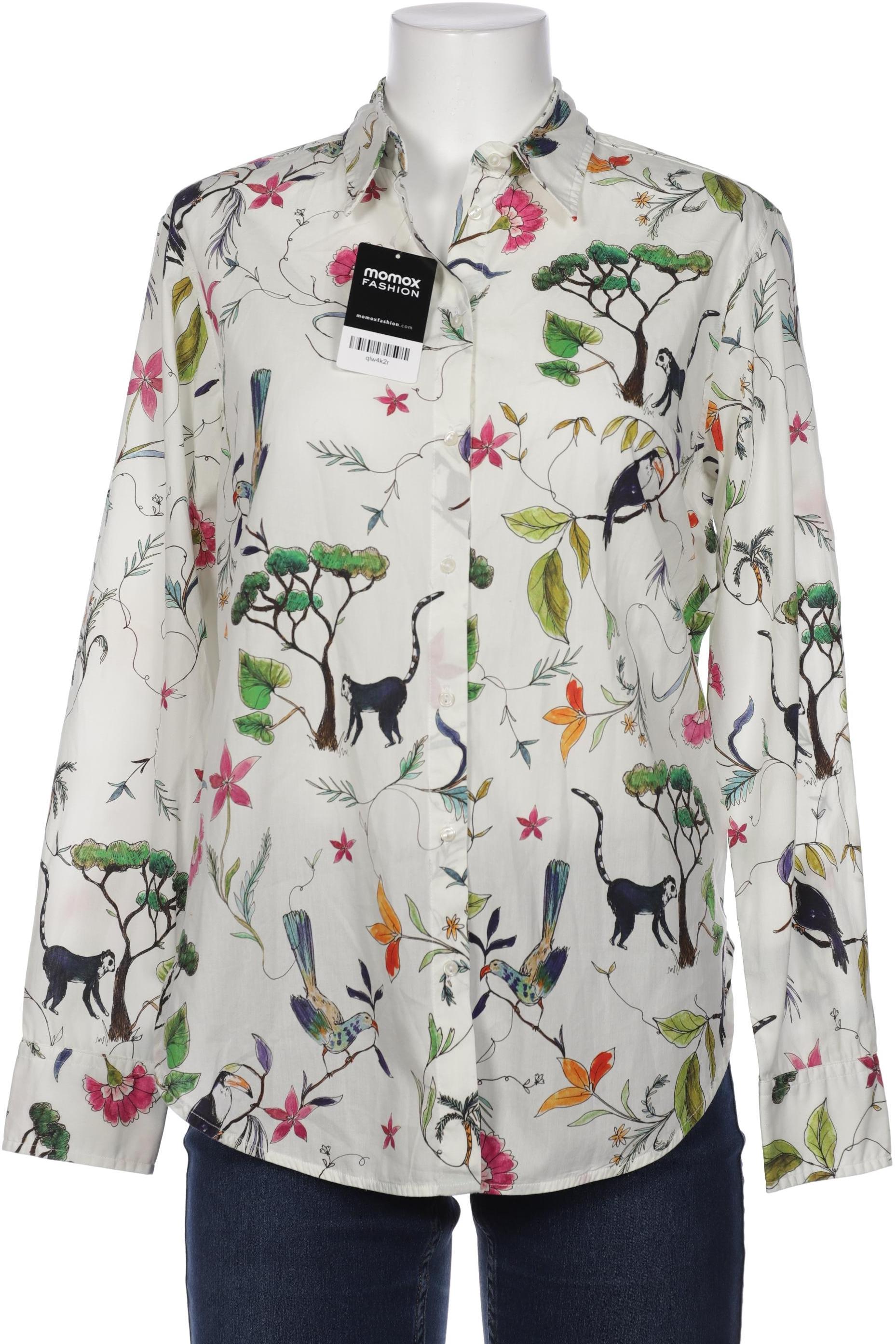 

0039 Italy Damen Bluse, weiß, Gr. 38