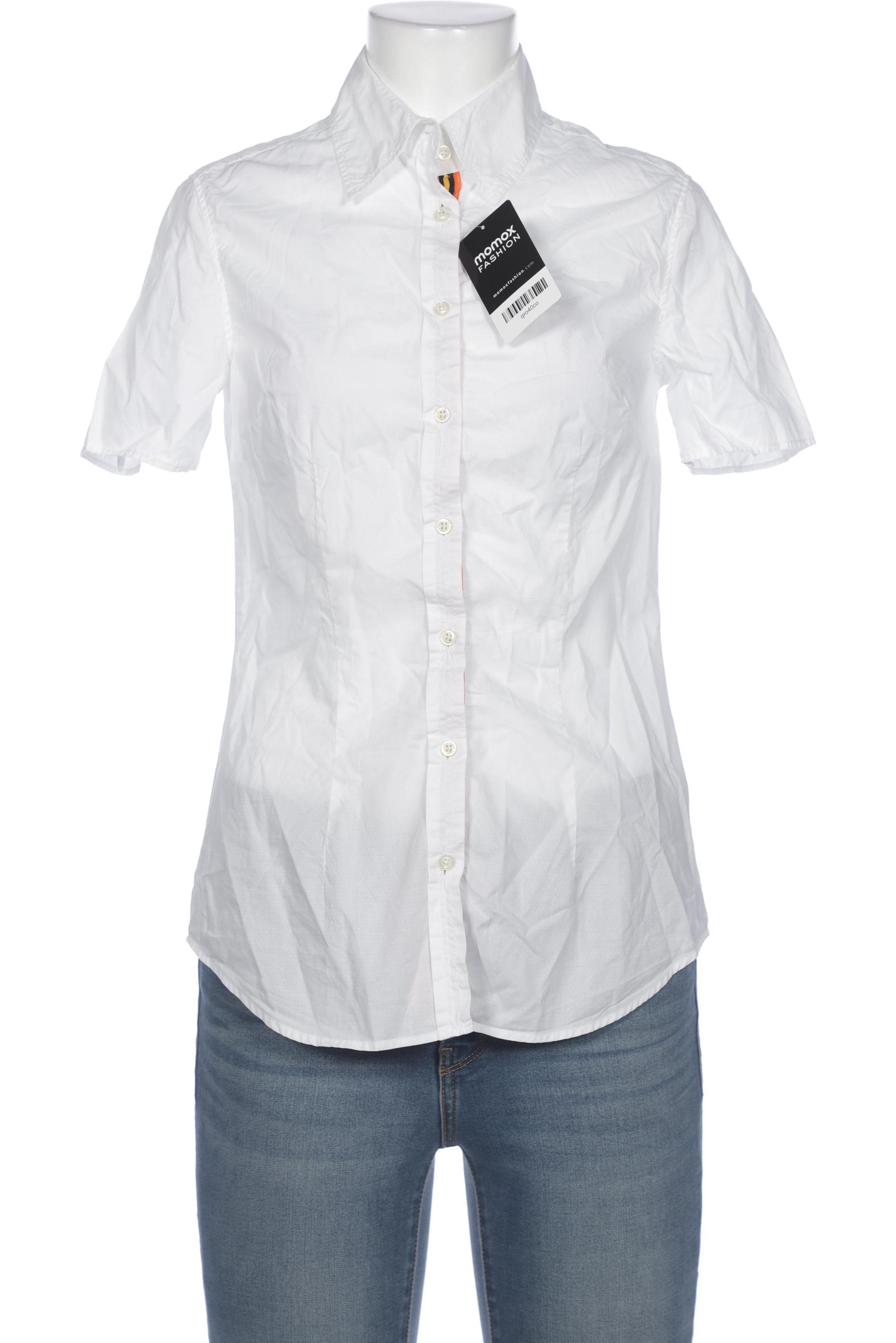 

0039 Italy Damen Bluse, weiß, Gr. 34