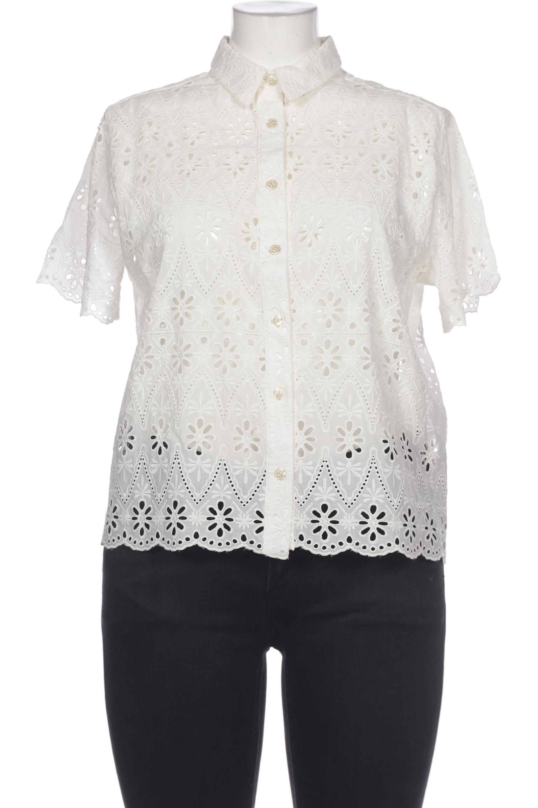 

0039 Italy Damen Bluse, cremeweiß, Gr. 44