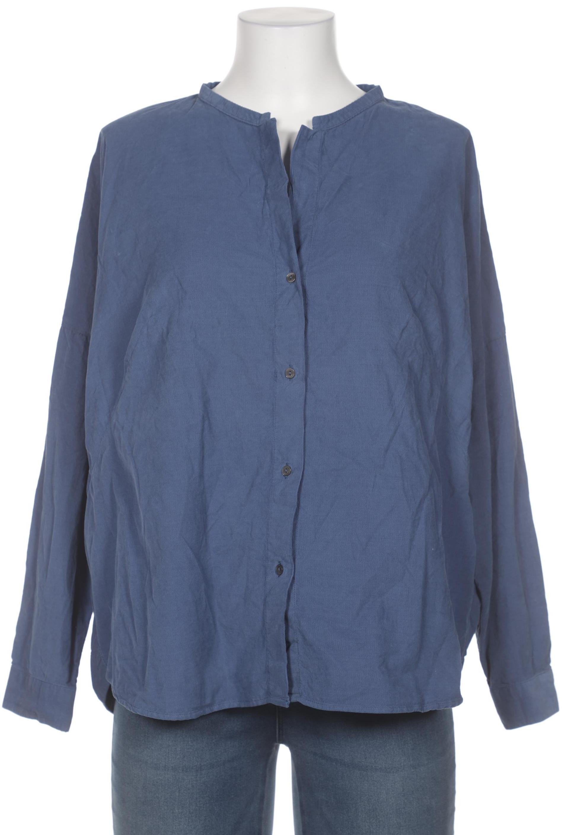 

0039 Italy Damen Bluse, blau, Gr. 42