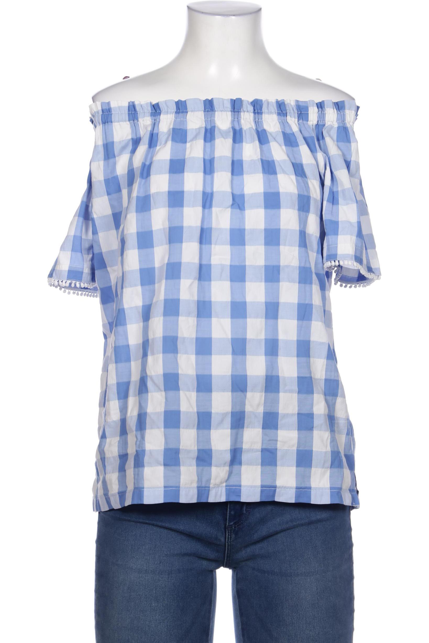 

0039 Italy Damen Bluse, blau, Gr. 34