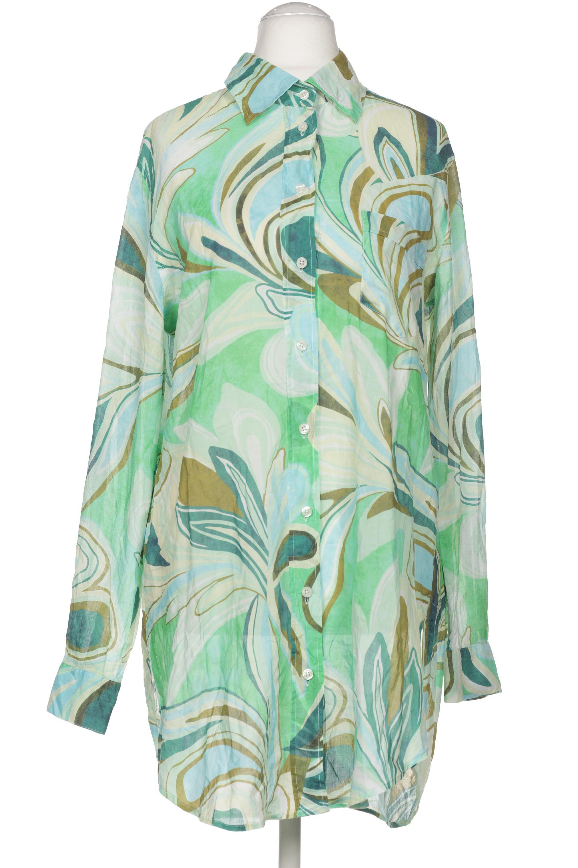 

0039 Italy Damen Bluse, grün, Gr. 38