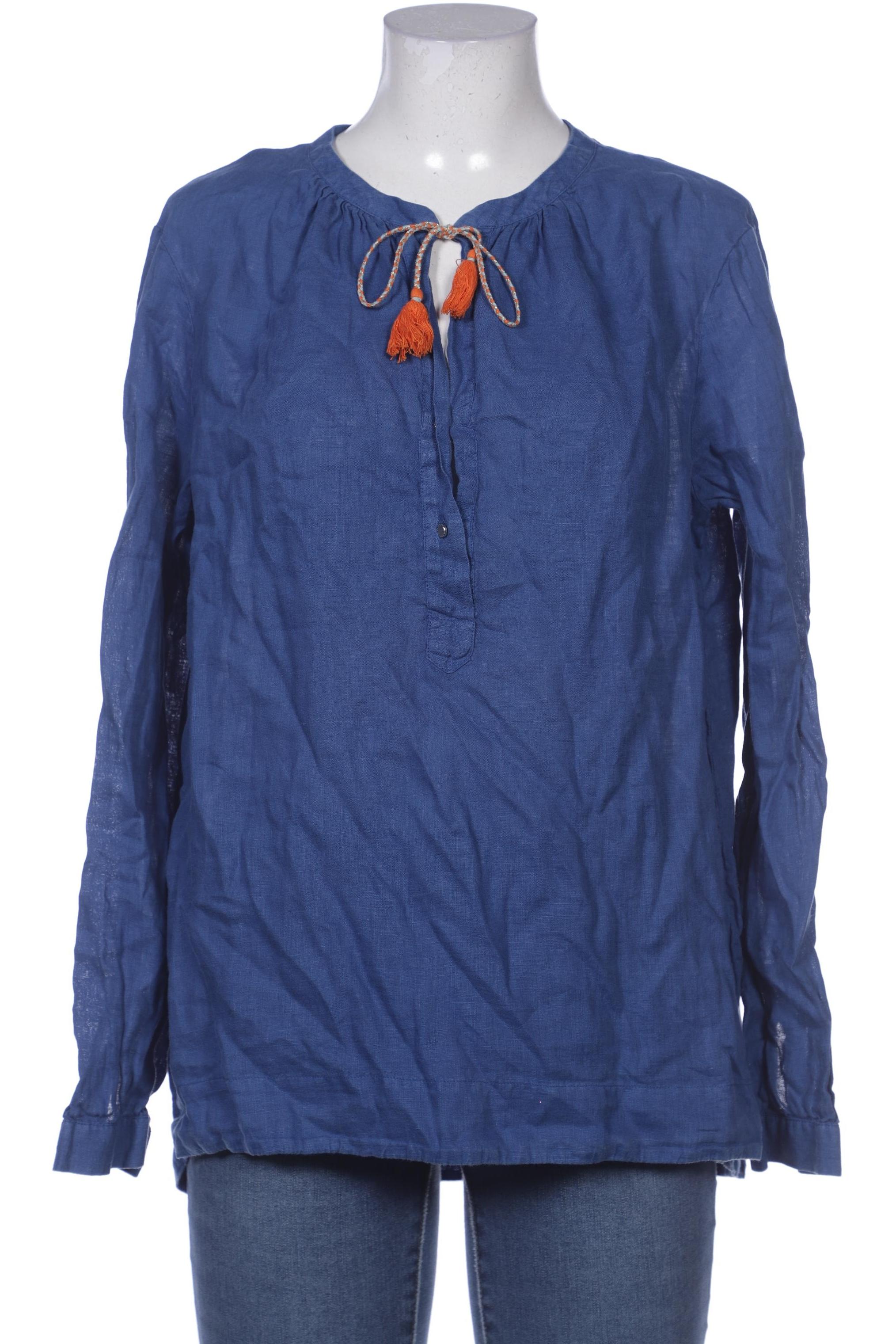 

0039 Italy Damen Bluse, blau, Gr. 38