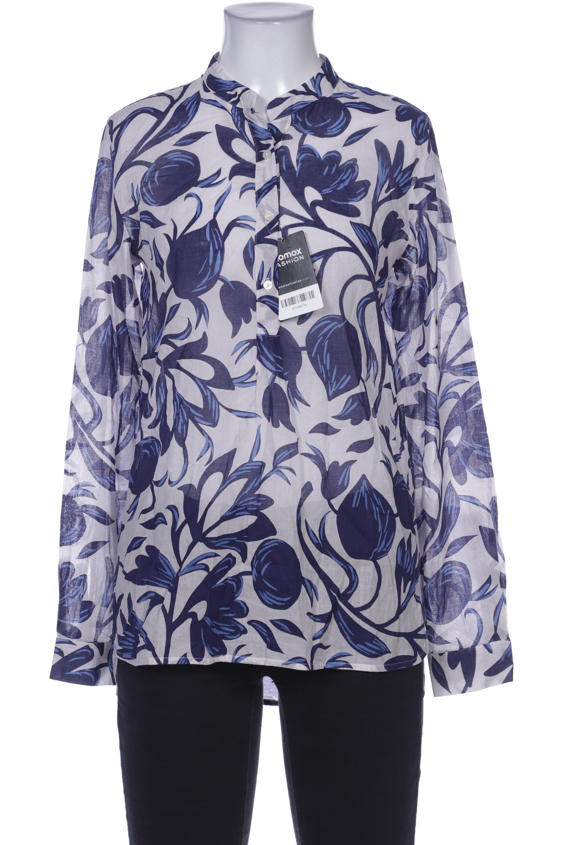 

0039 Italy Damen Bluse, blau, Gr. 34