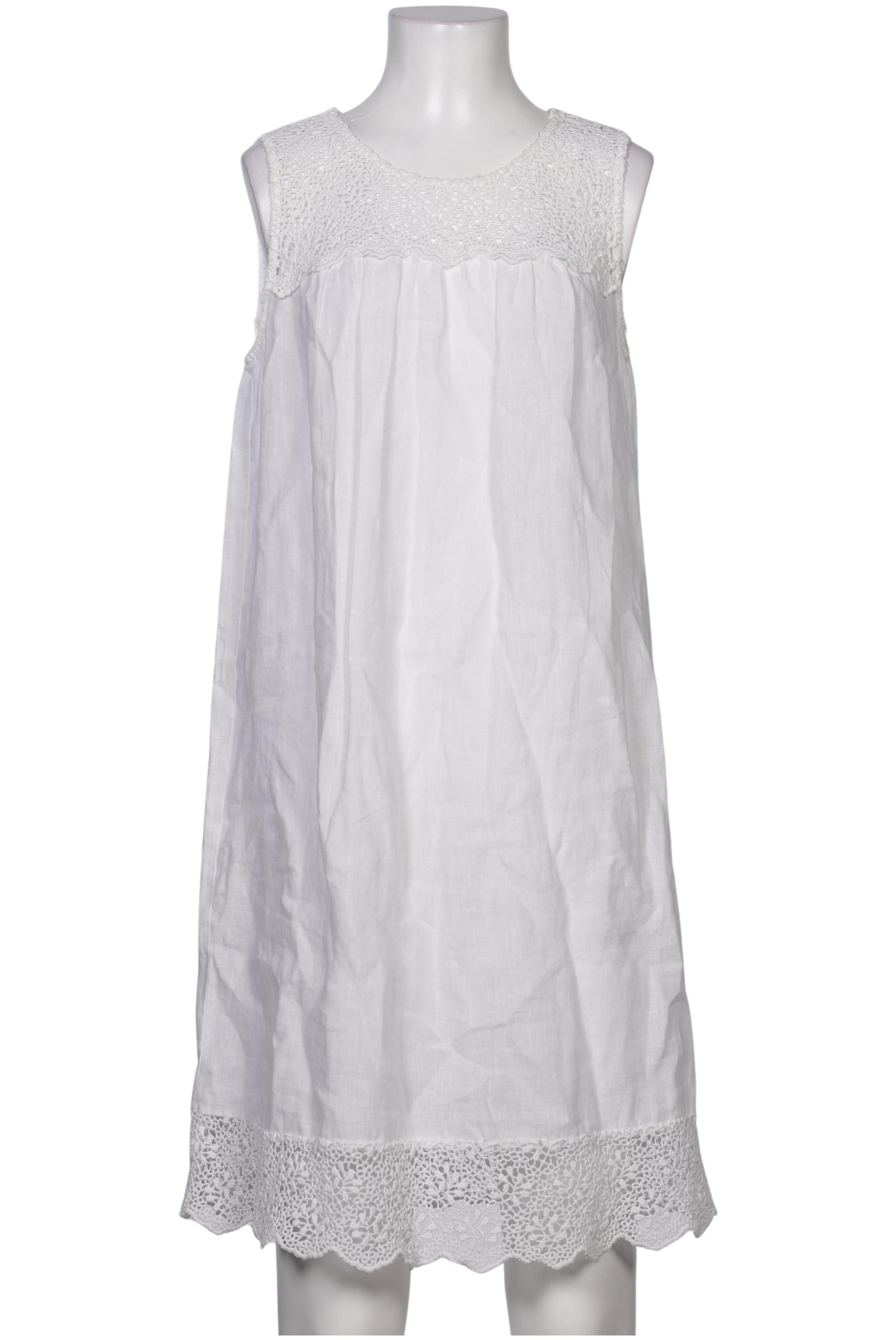 

0039 Italy Damen Kleid, weiß, Gr. 38