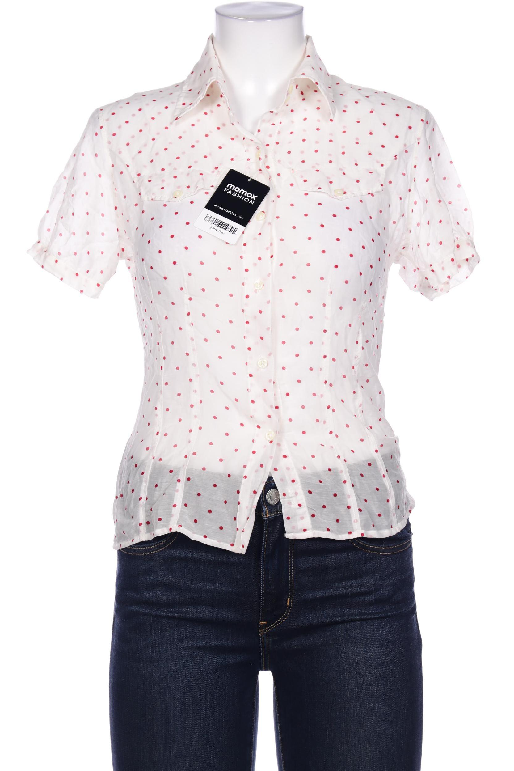 

0039 Italy Damen Bluse, weiß, Gr. 38