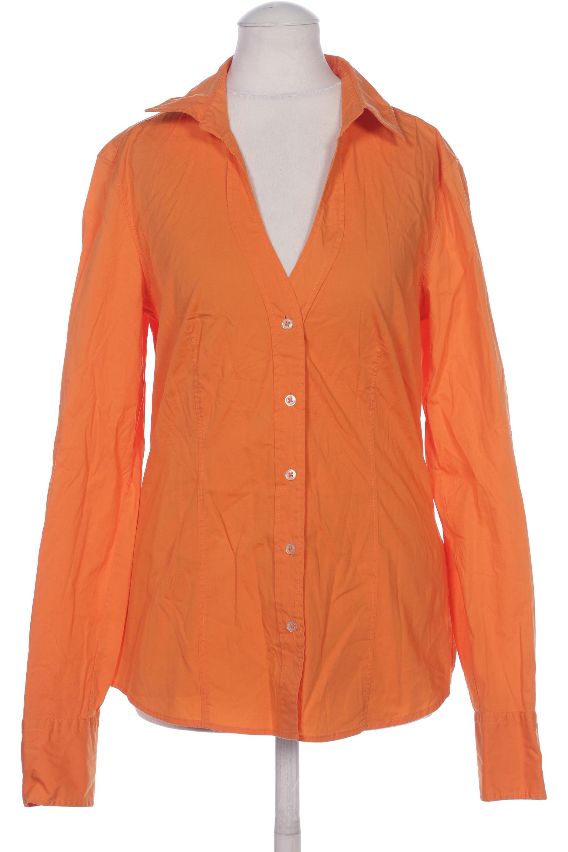 

0039 Italy Damen Bluse, orange, Gr. 34
