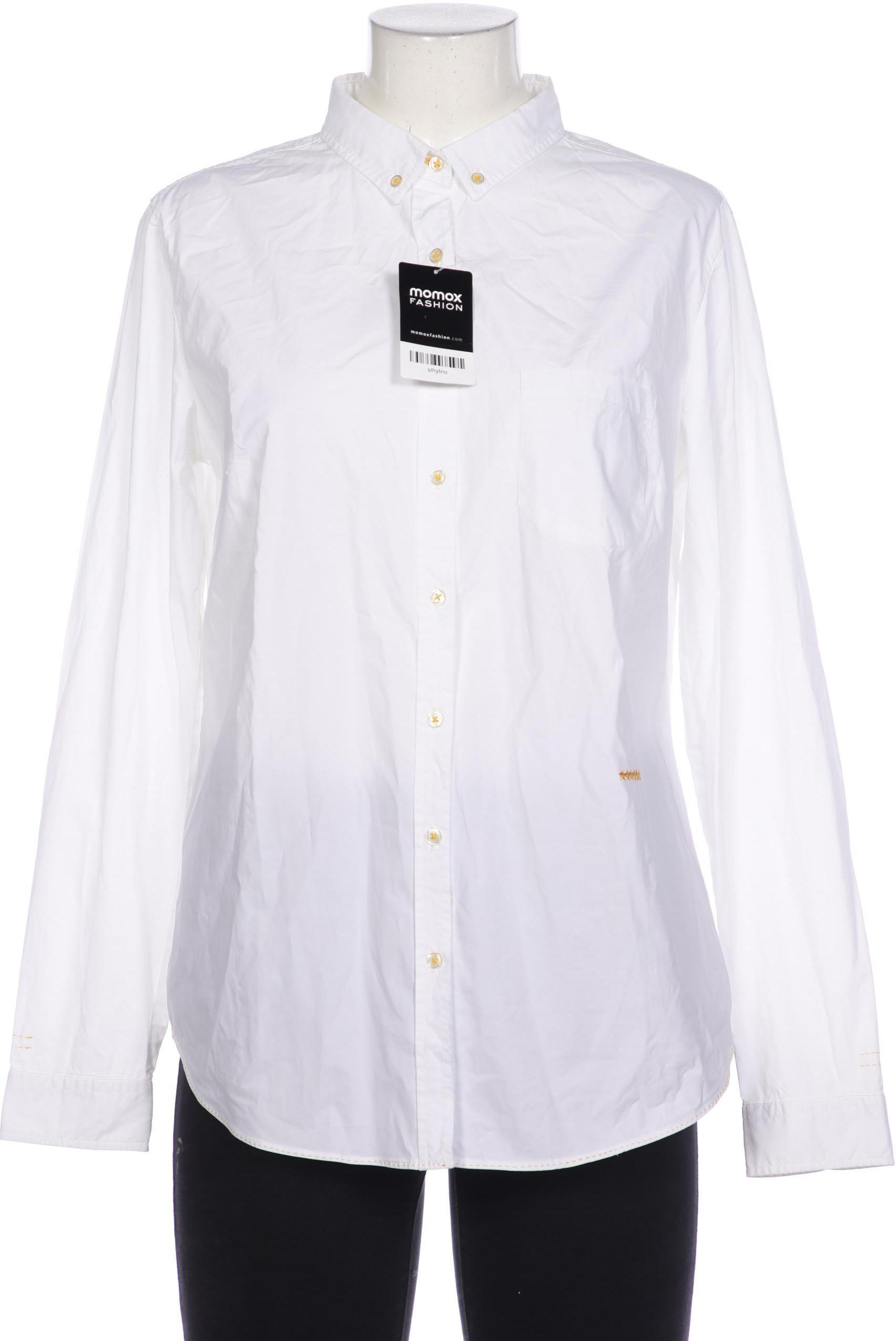 

0039 Italy Damen Bluse, weiß, Gr. 42
