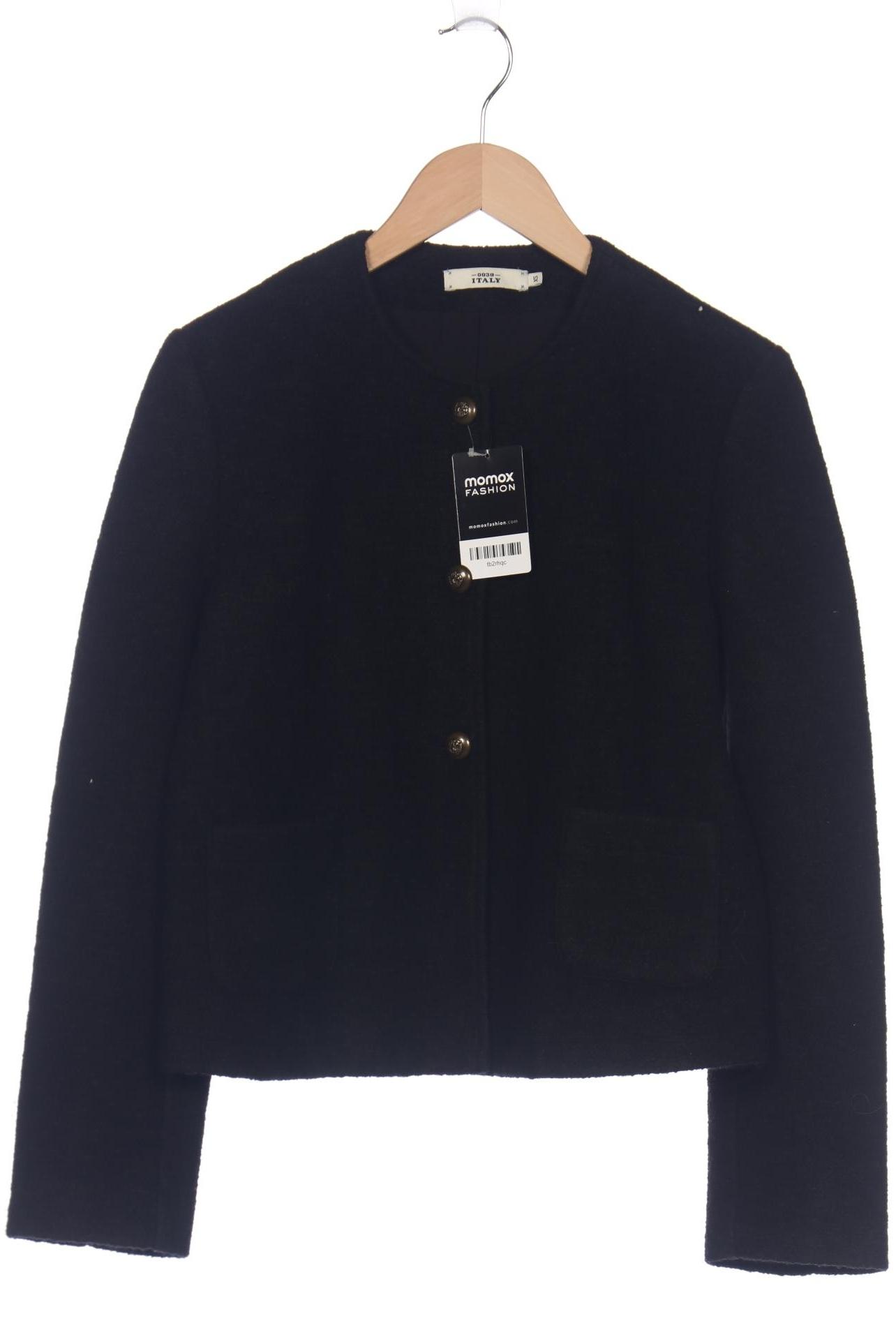 

0039 Italy Damen Jacke, schwarz, Gr. 34