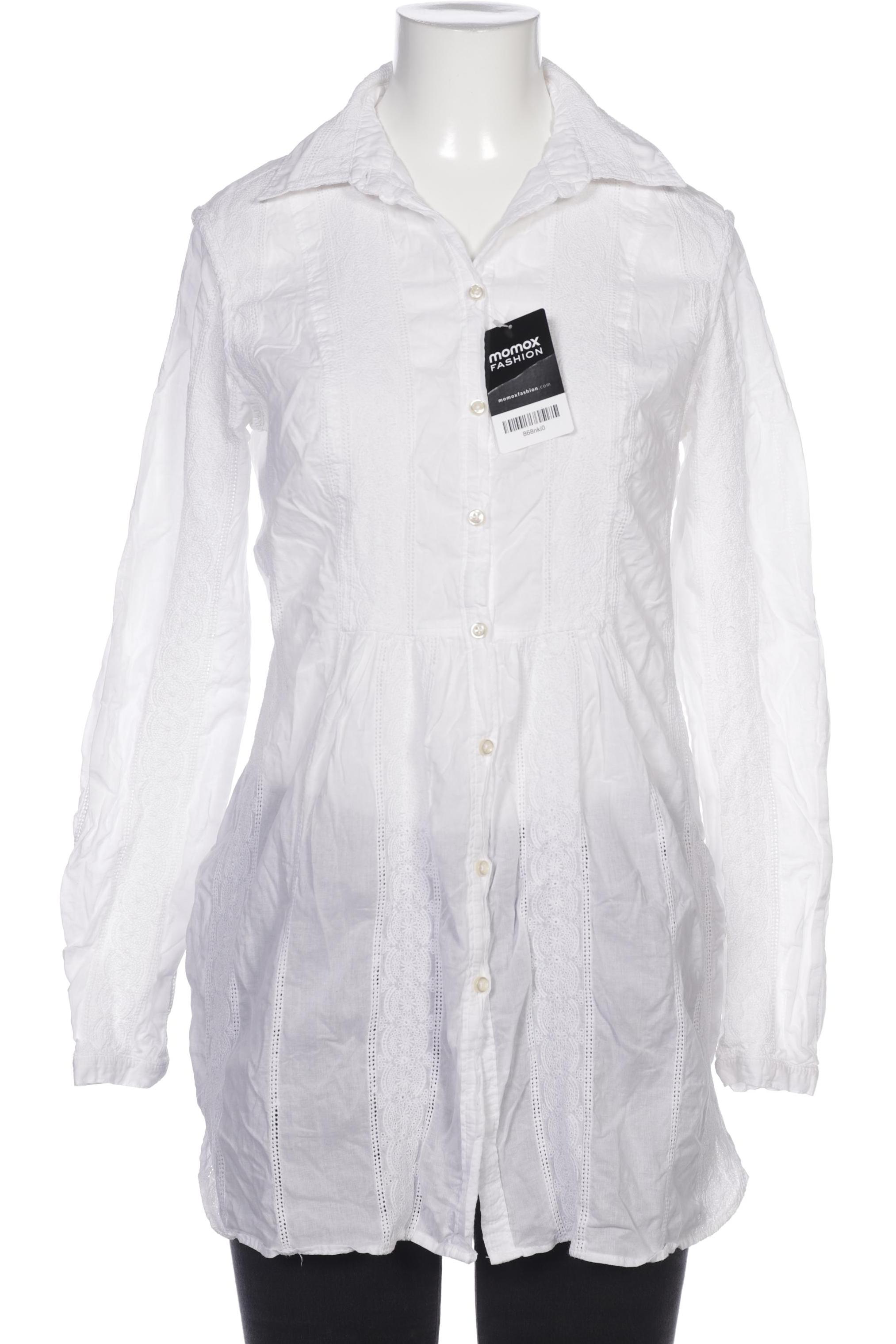 

0039 Italy Damen Bluse, weiß, Gr. 38