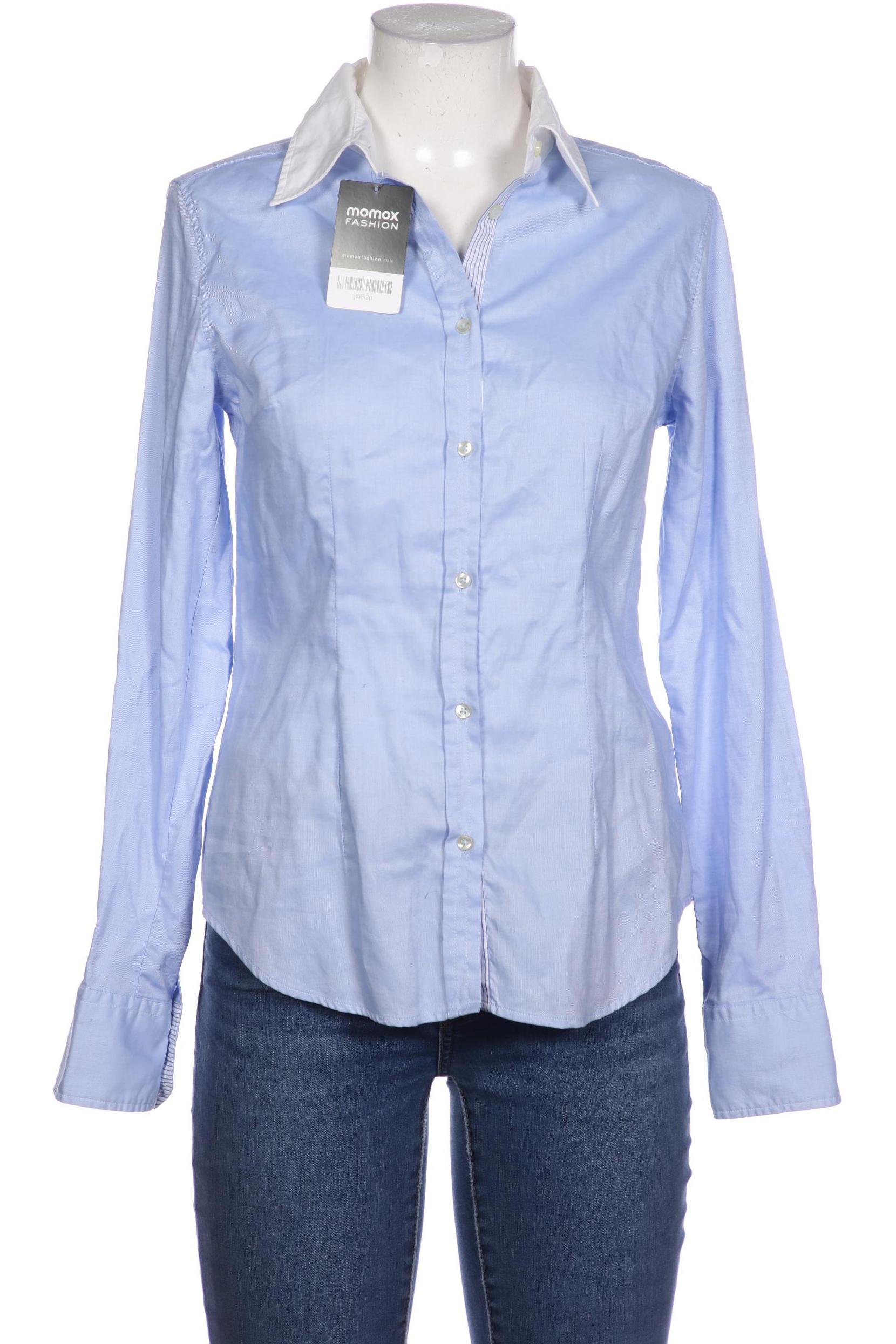 

0039 Italy Damen Bluse, hellblau, Gr. 38
