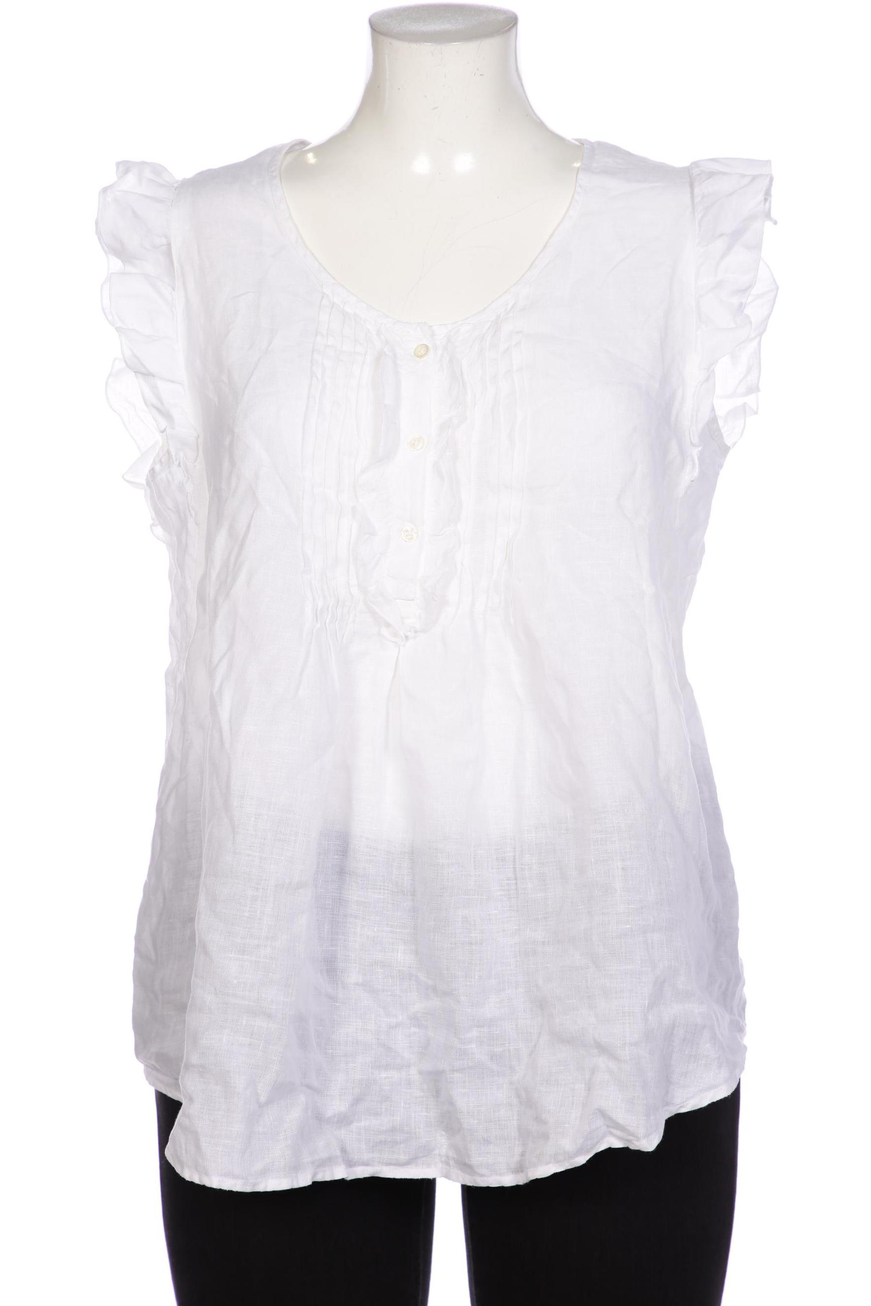 

0039 Italy Damen Bluse, weiß, Gr. 46