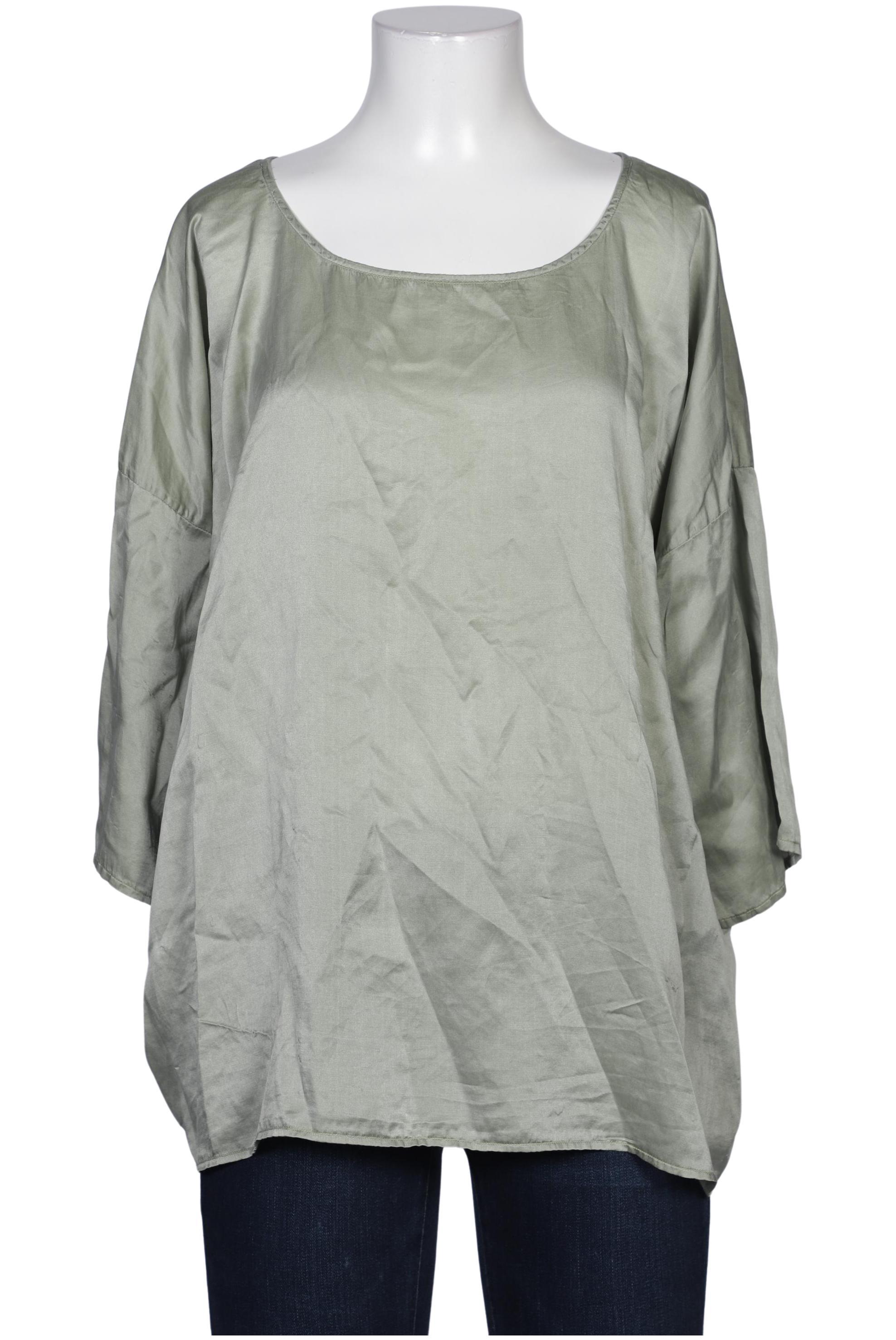 

0039 Italy Damen Bluse, hellgrün, Gr. 38