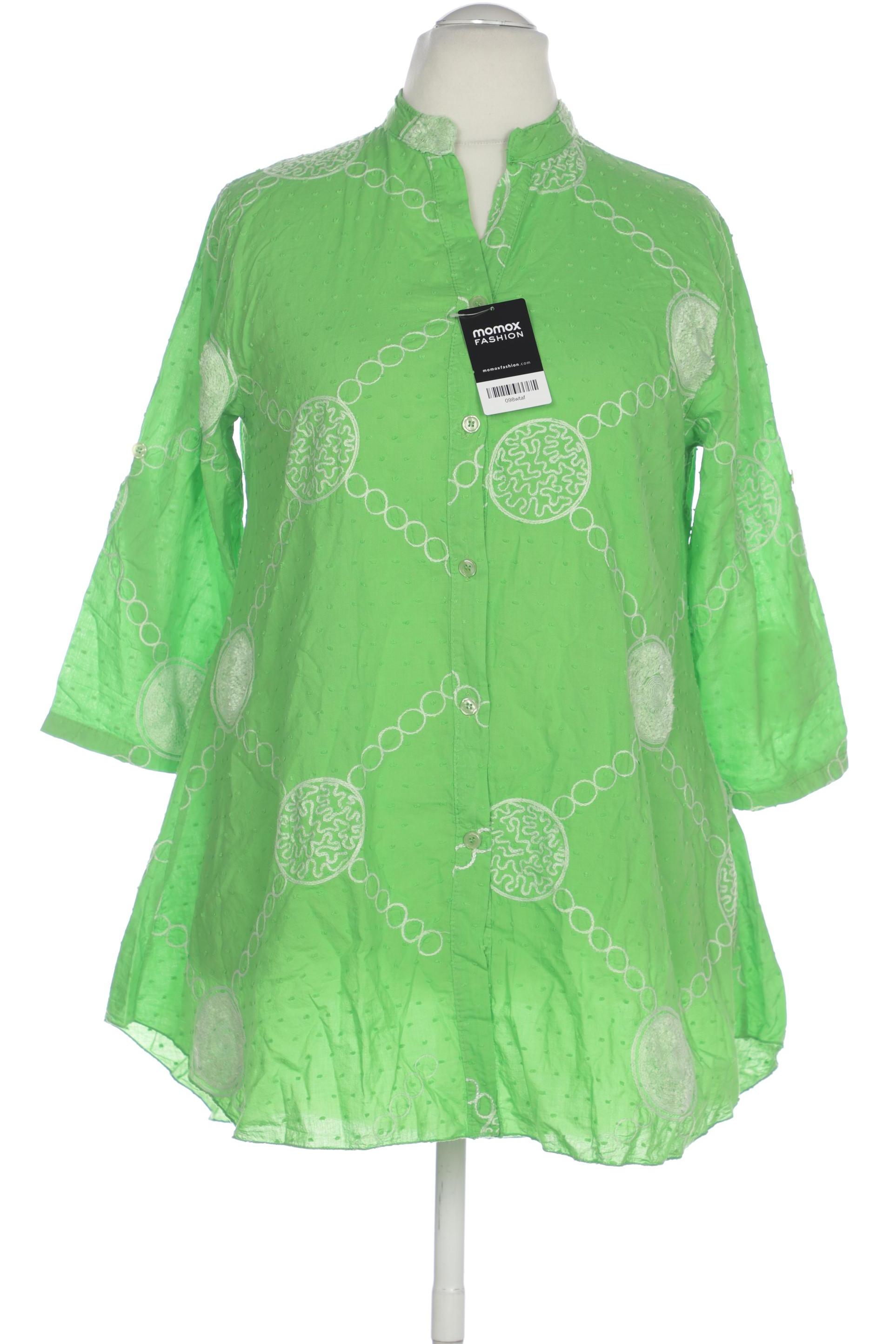 

0039 Italy Damen Bluse, hellgrün, Gr. 26