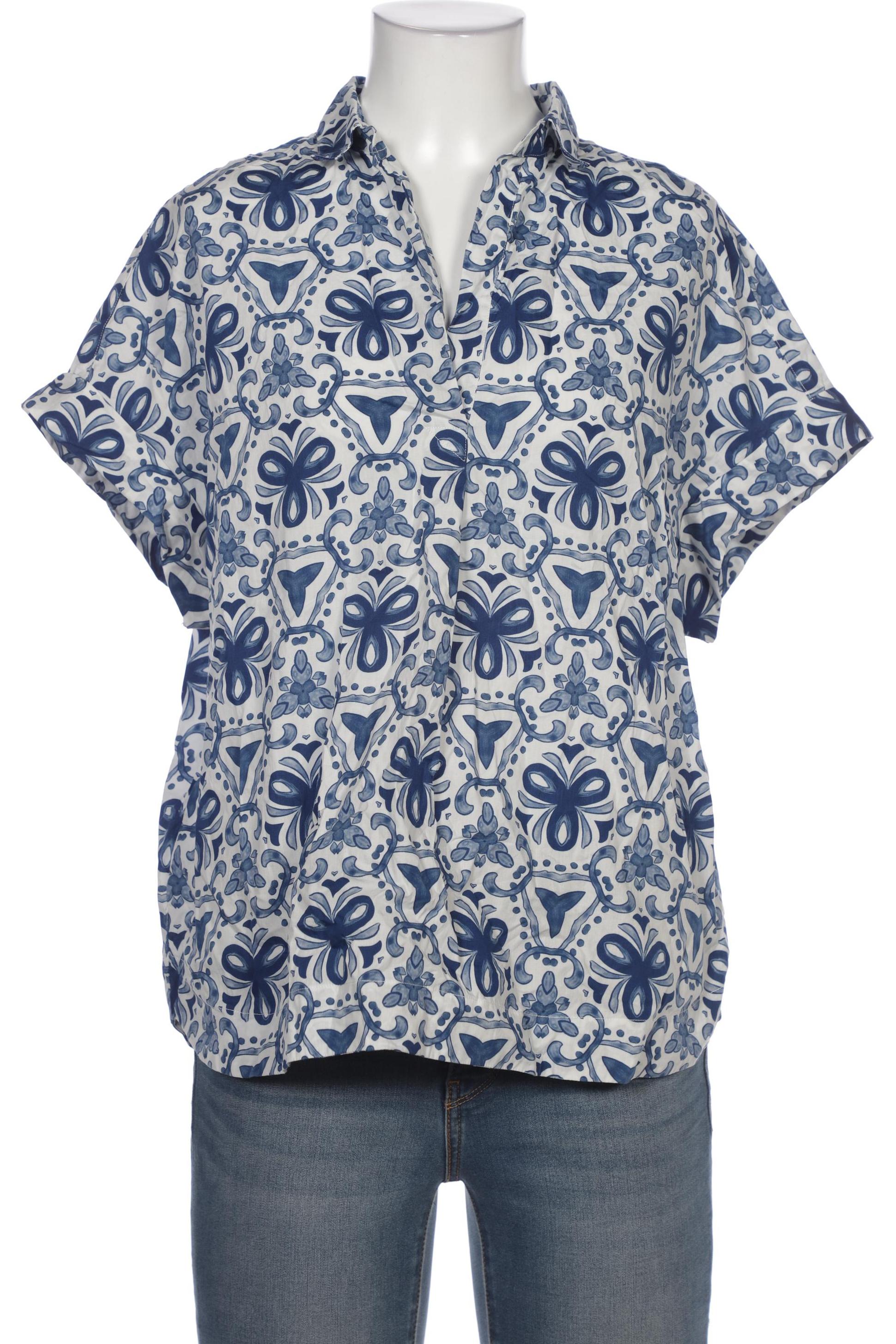 

0039 Italy Damen Bluse, blau