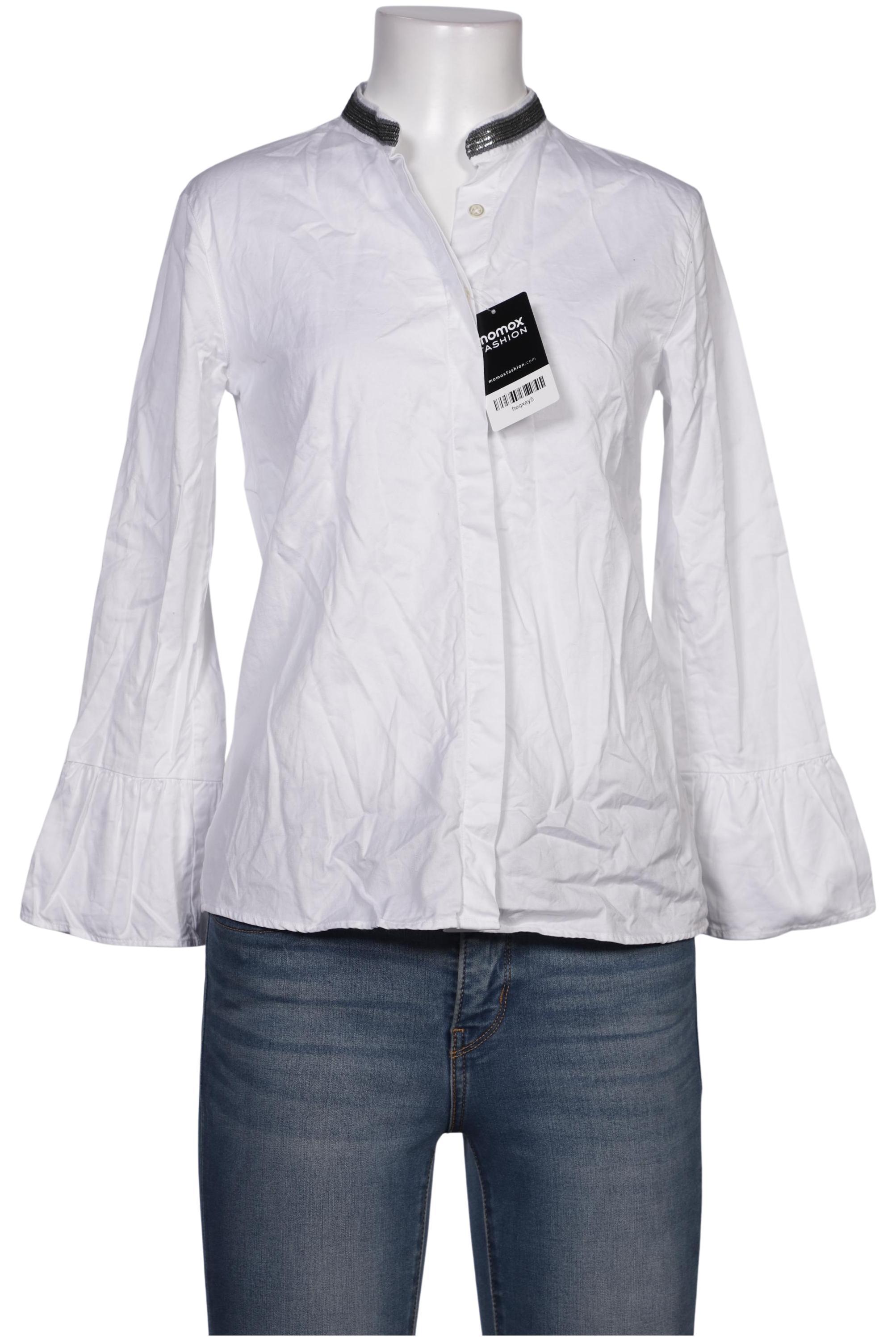 

0039 Italy Damen Bluse, weiß, Gr. 34