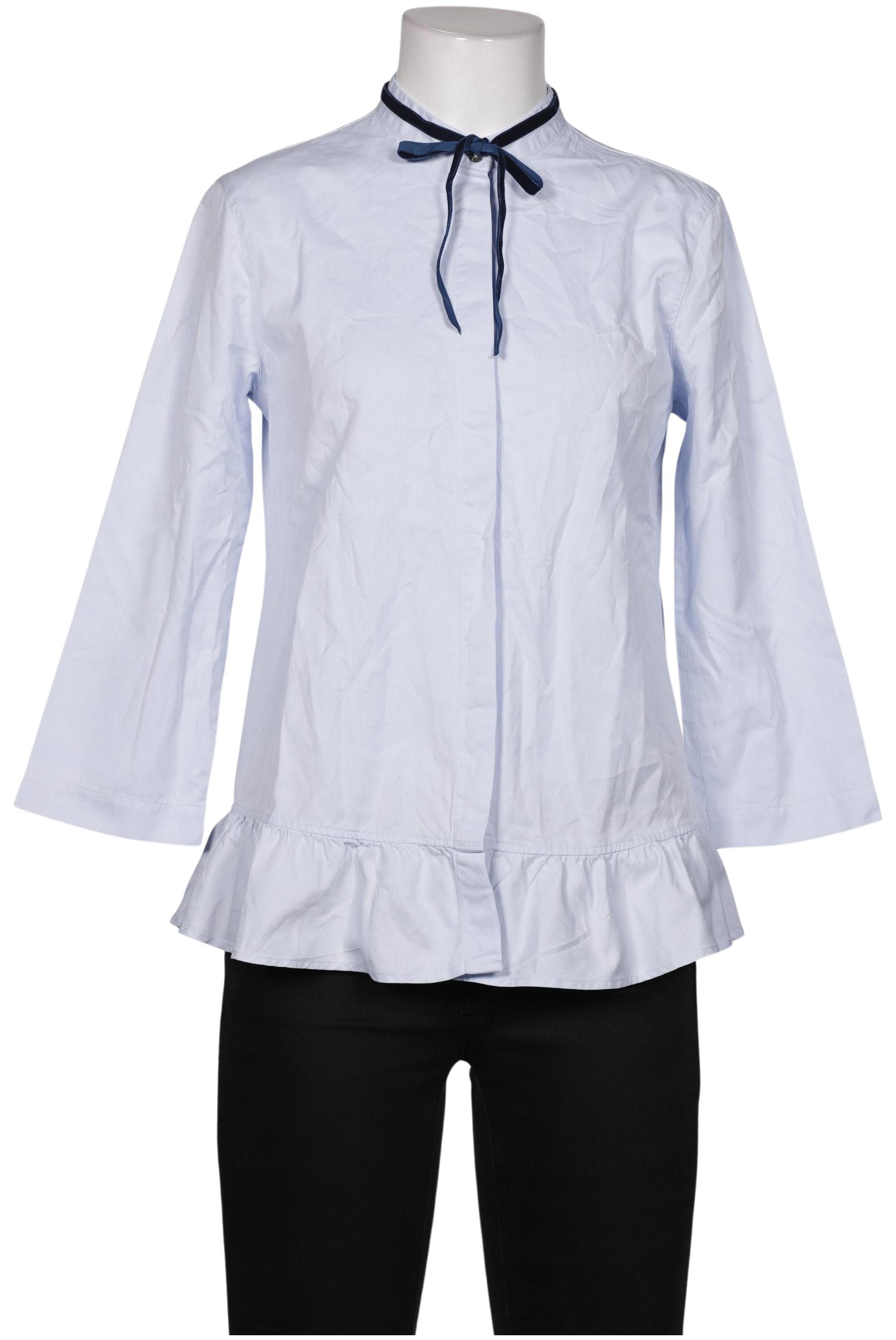 

0039 Italy Damen Bluse, hellblau, Gr. 34