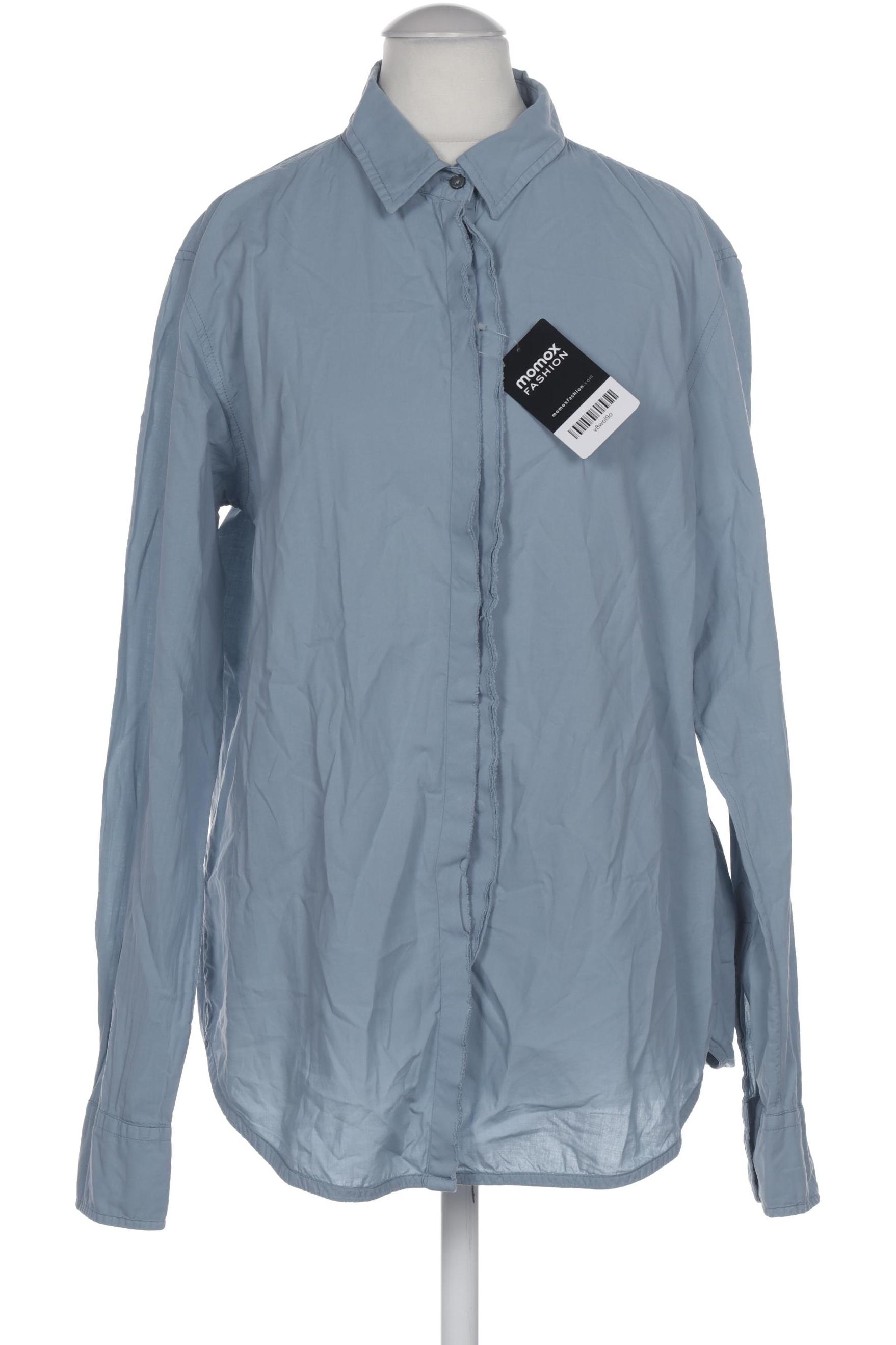 

0039 Italy Damen Bluse, blau, Gr. 34