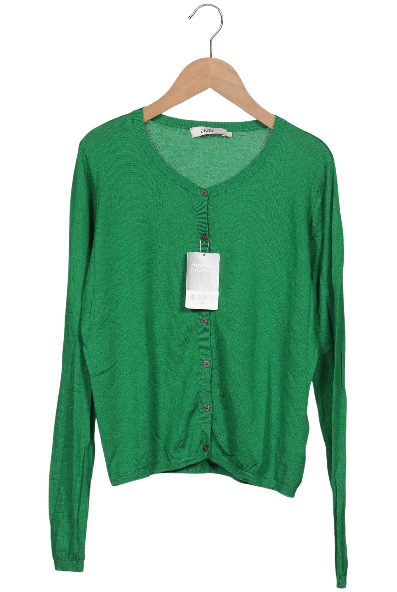 

0039 Italy Damen Strickjacke, grün, Gr. 42