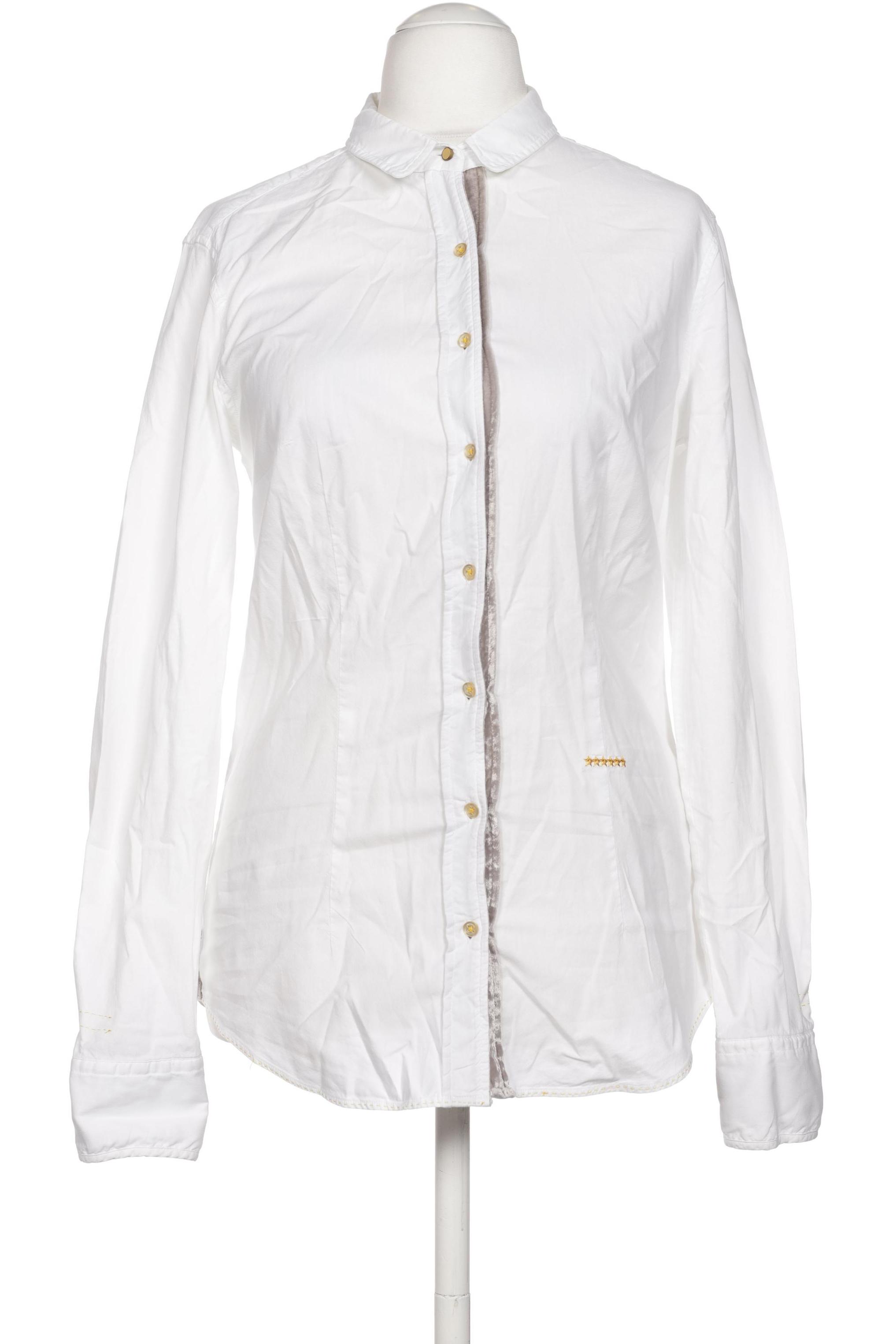 

0039 Italy Damen Bluse, weiß, Gr. 38