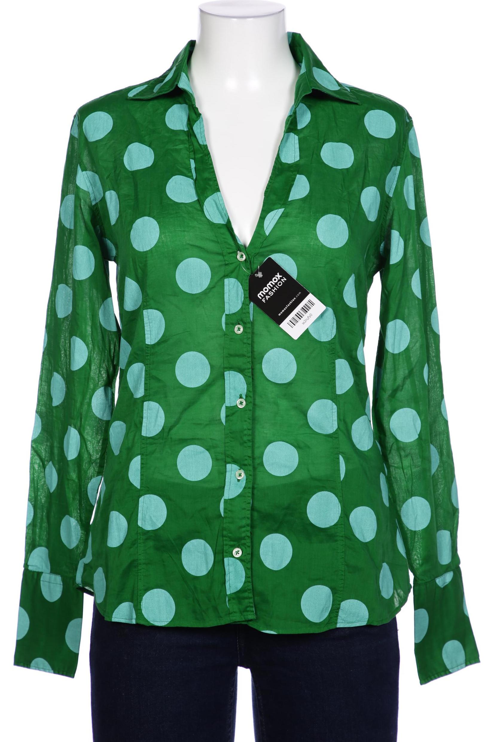 

0039 Italy Damen Bluse, grün, Gr. 42