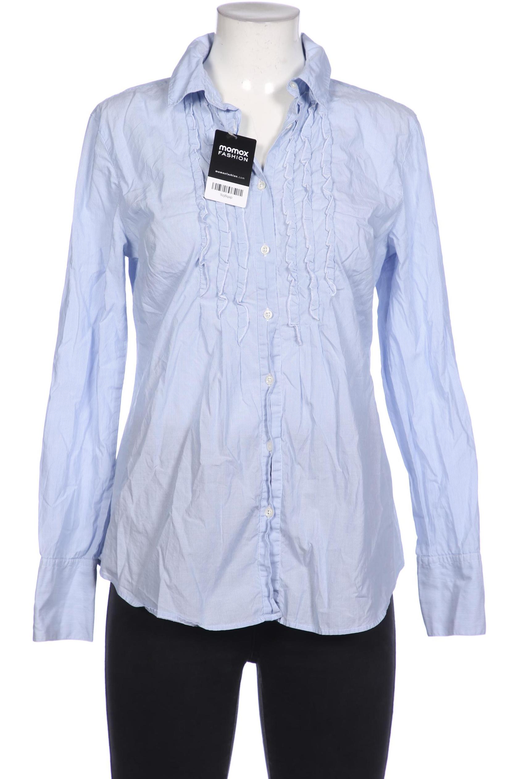 

0039 Italy Damen Bluse, hellblau, Gr. 38
