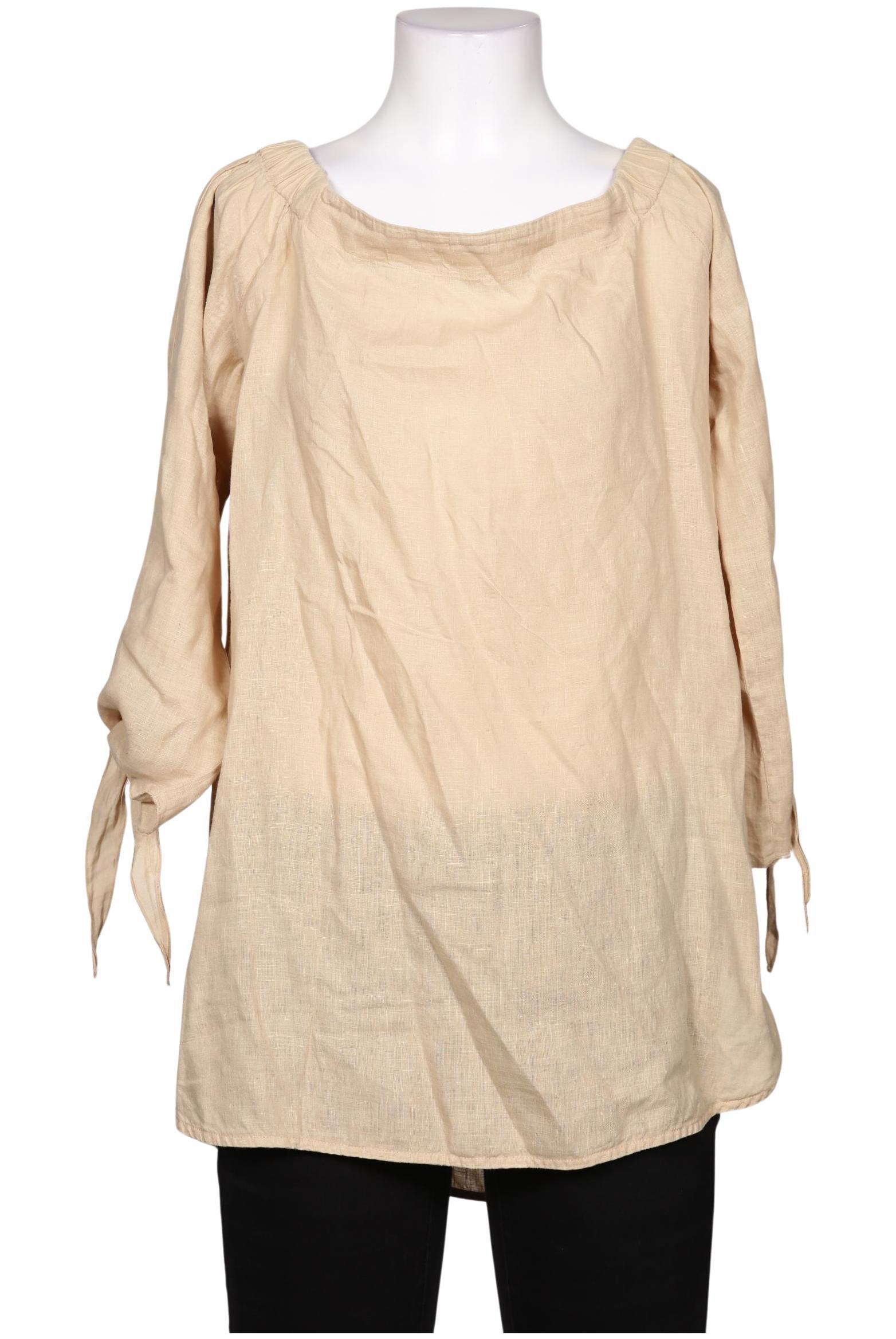 

0039 Italy Damen Bluse, beige, Gr. 36