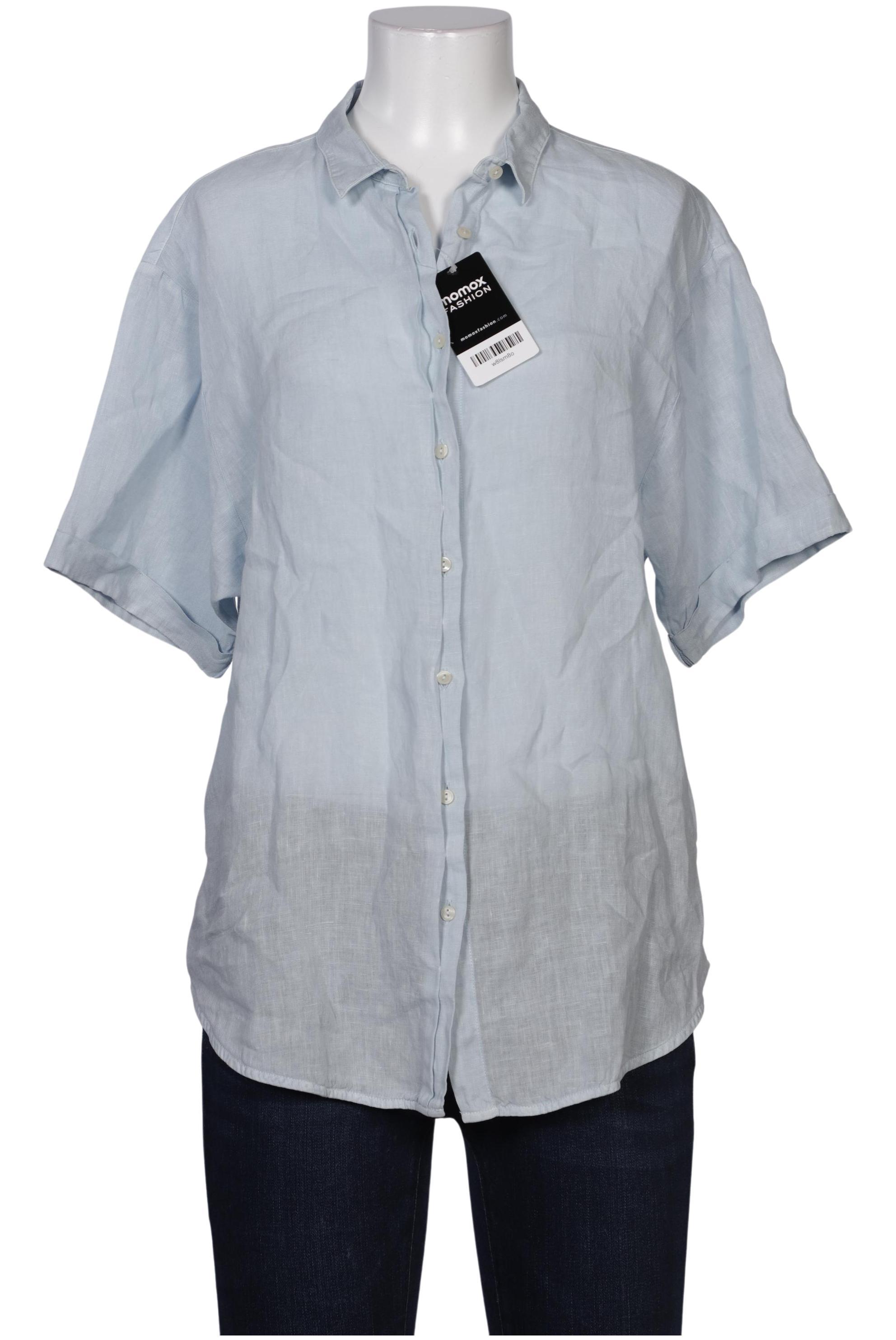 

0039 Italy Damen Bluse, hellblau, Gr. 38