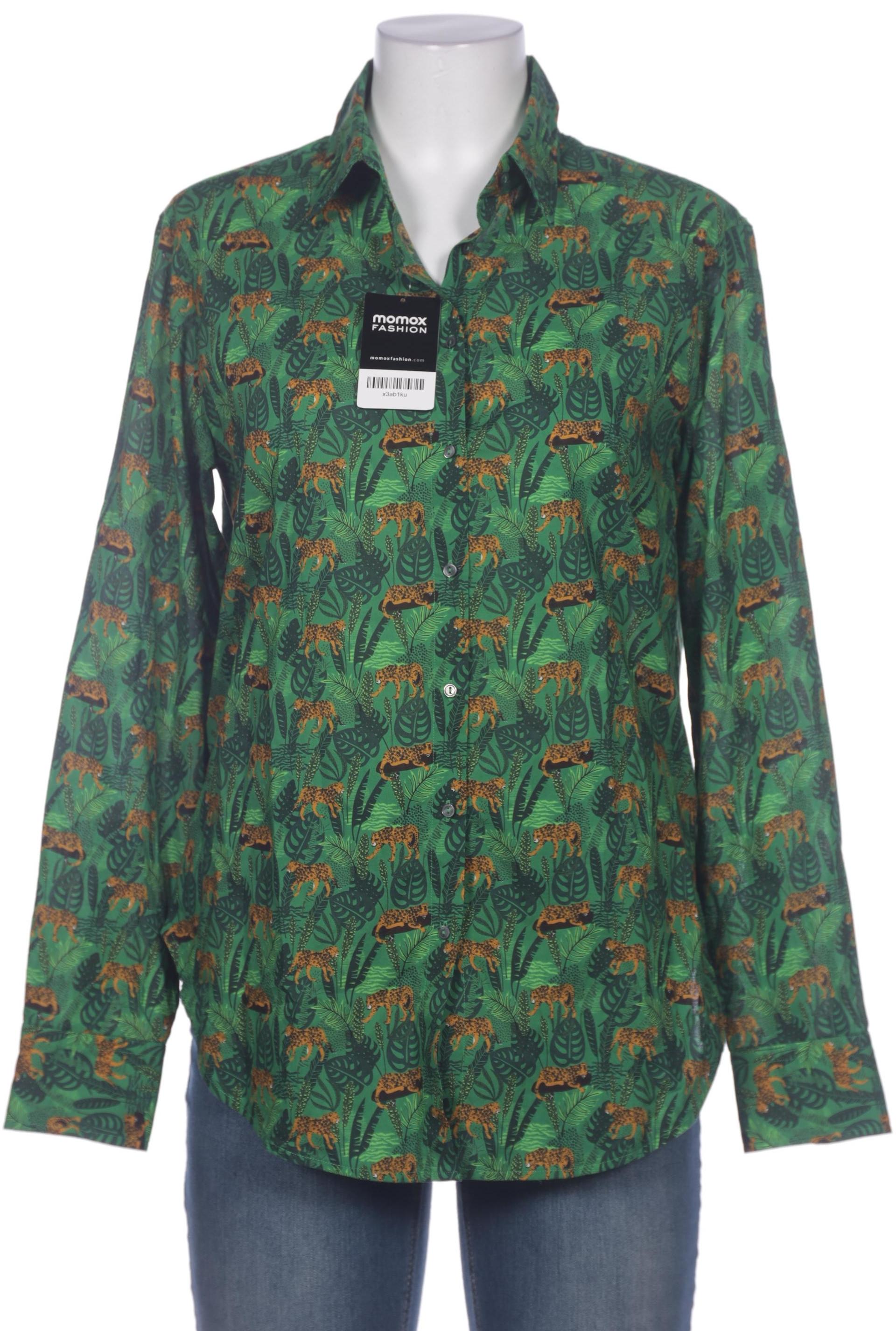 

0039 Italy Damen Bluse, grün, Gr. 38