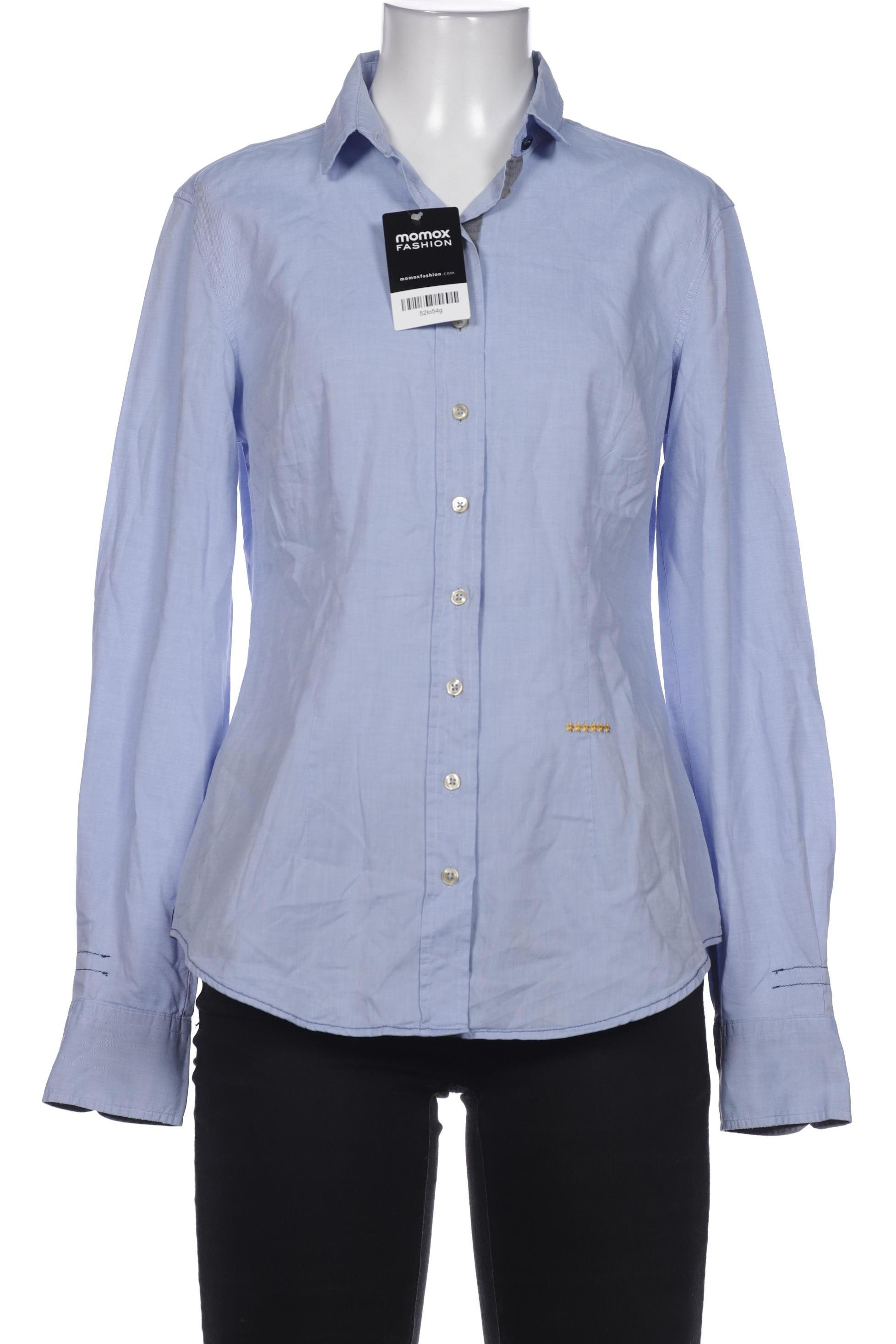 

0039 Italy Damen Bluse, hellblau, Gr. 36