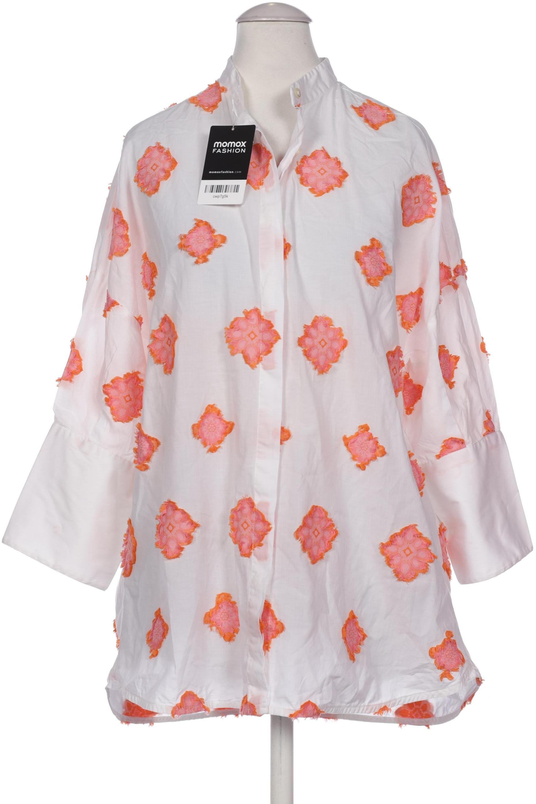 

0039 Italy Damen Bluse, weiß, Gr. 34