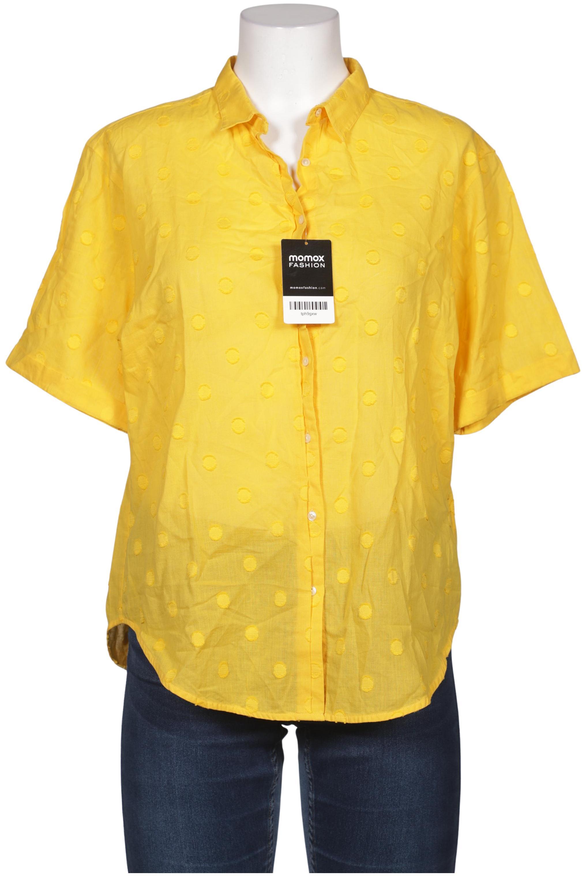 

0039 Italy Damen Bluse, gelb, Gr. 38