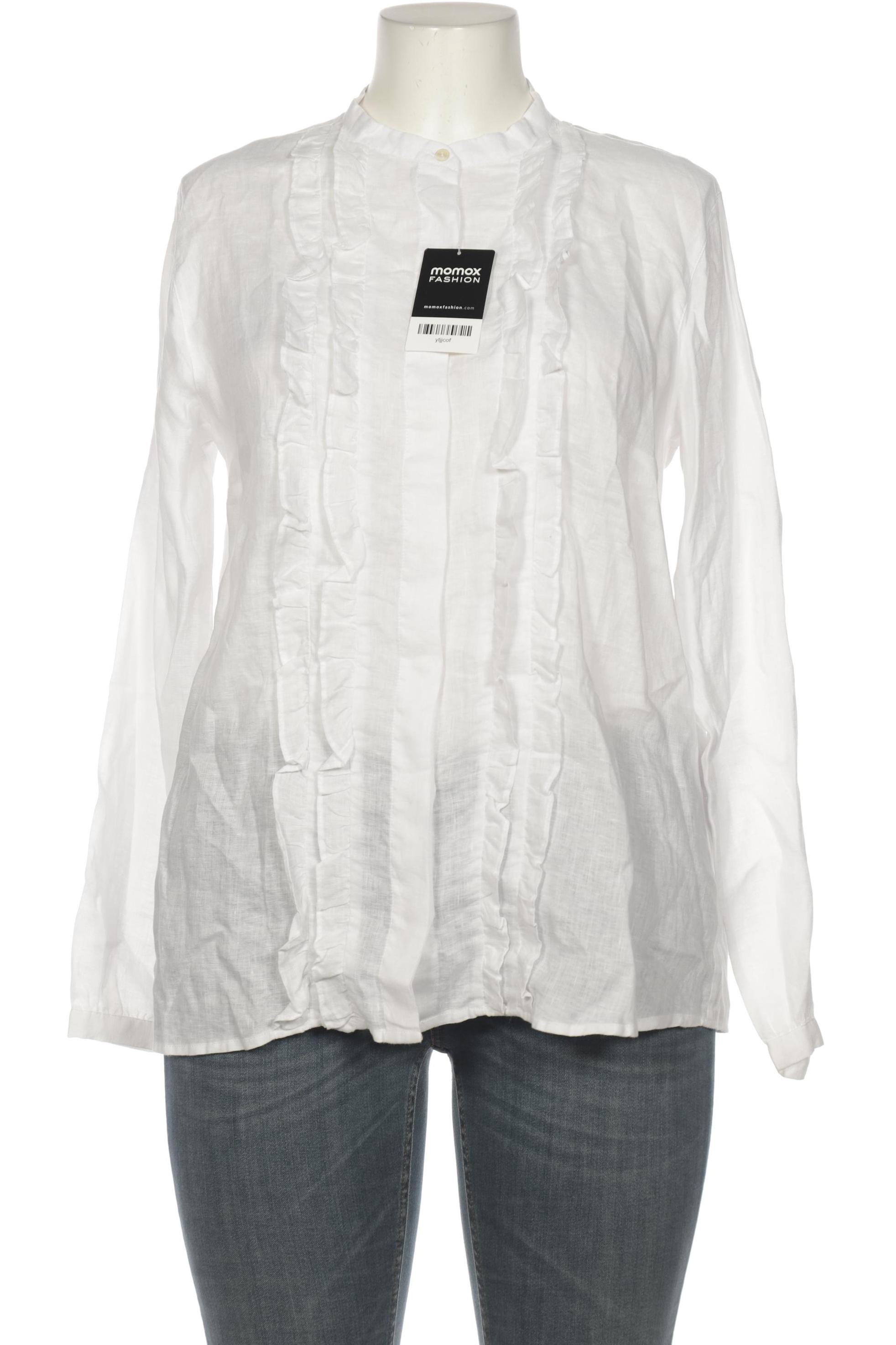 

0039 Italy Damen Bluse, weiß, Gr. 42