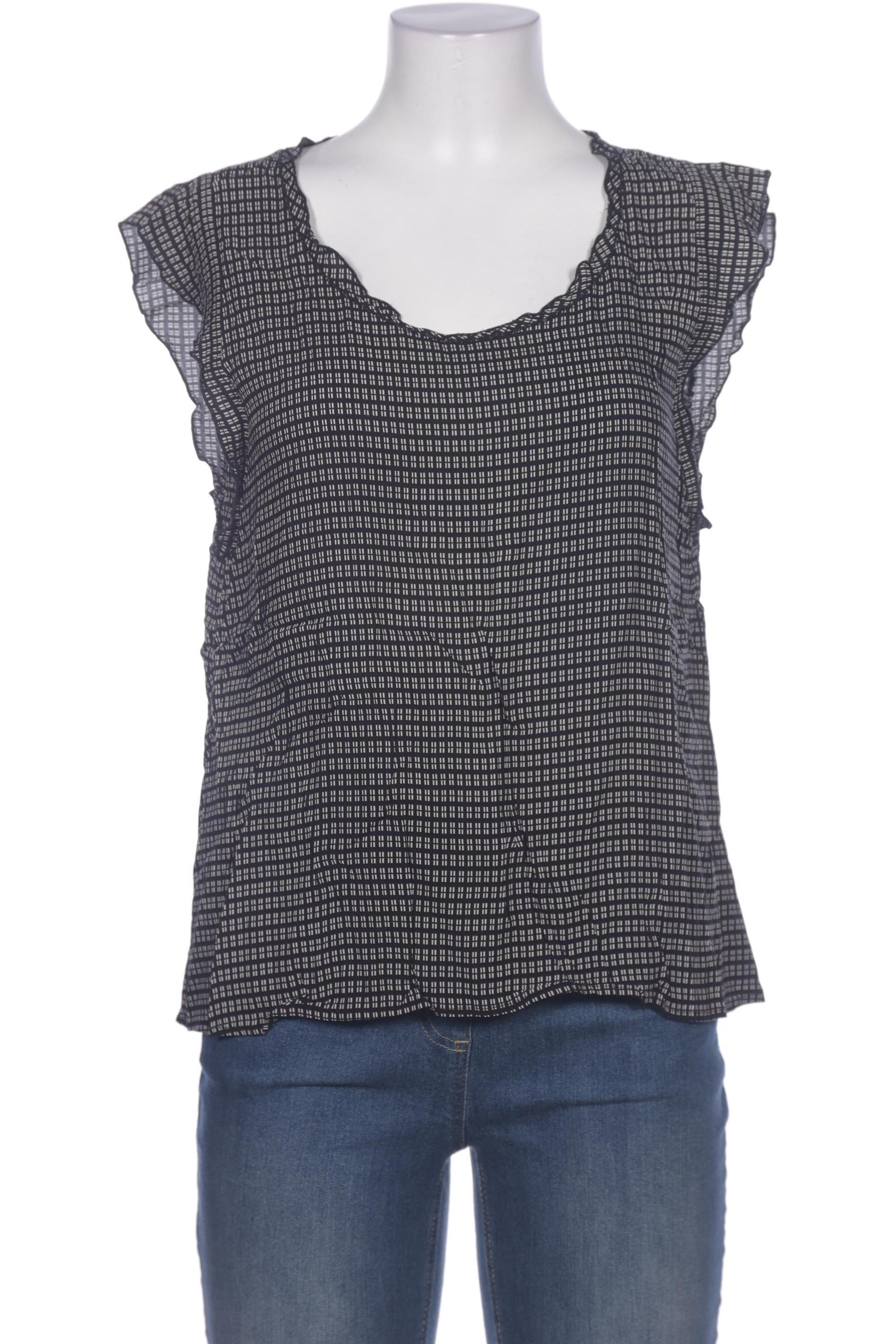 

0039 Italy Damen Bluse, schwarz, Gr. 38