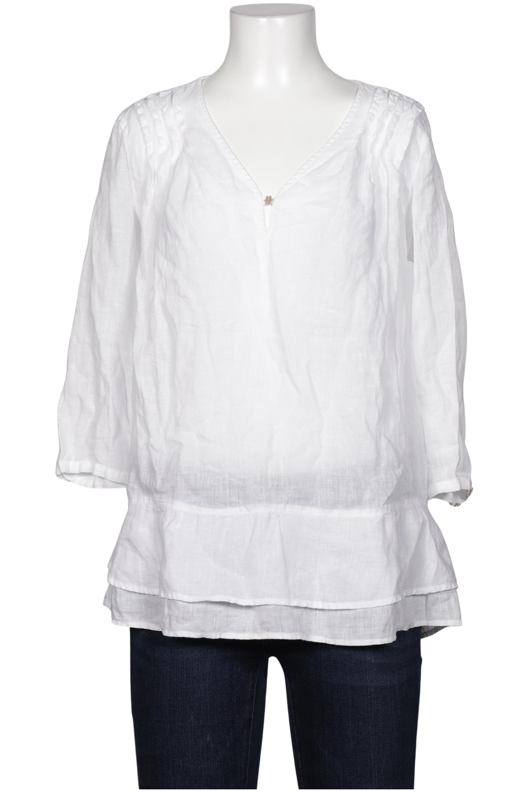 

0039 Italy Damen Bluse, weiß, Gr. 36