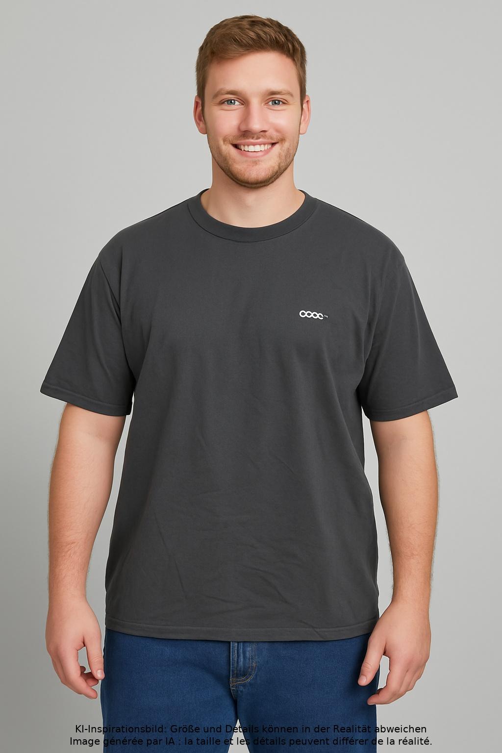 

032c Herren T-Shirt, grau, Gr. 56