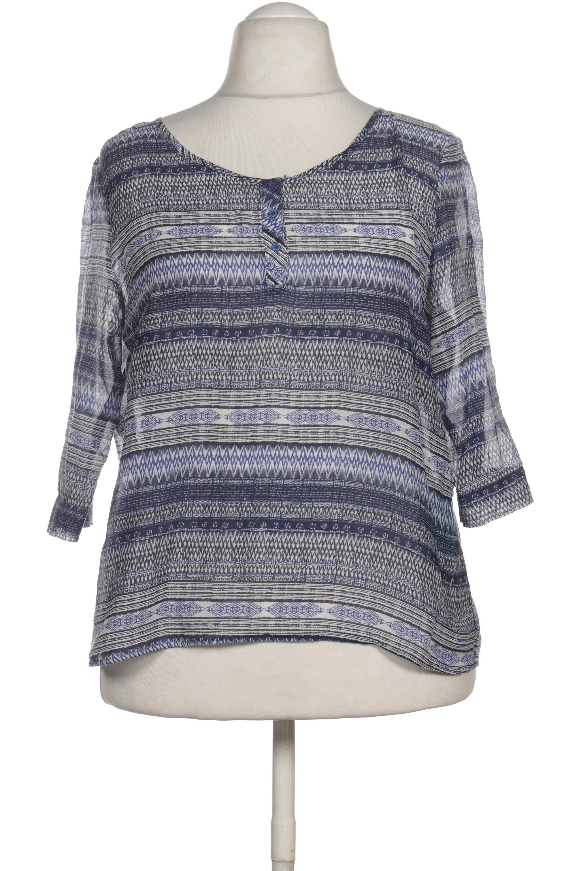 

1 2 3 Paris Damen Bluse, blau, Gr. 44