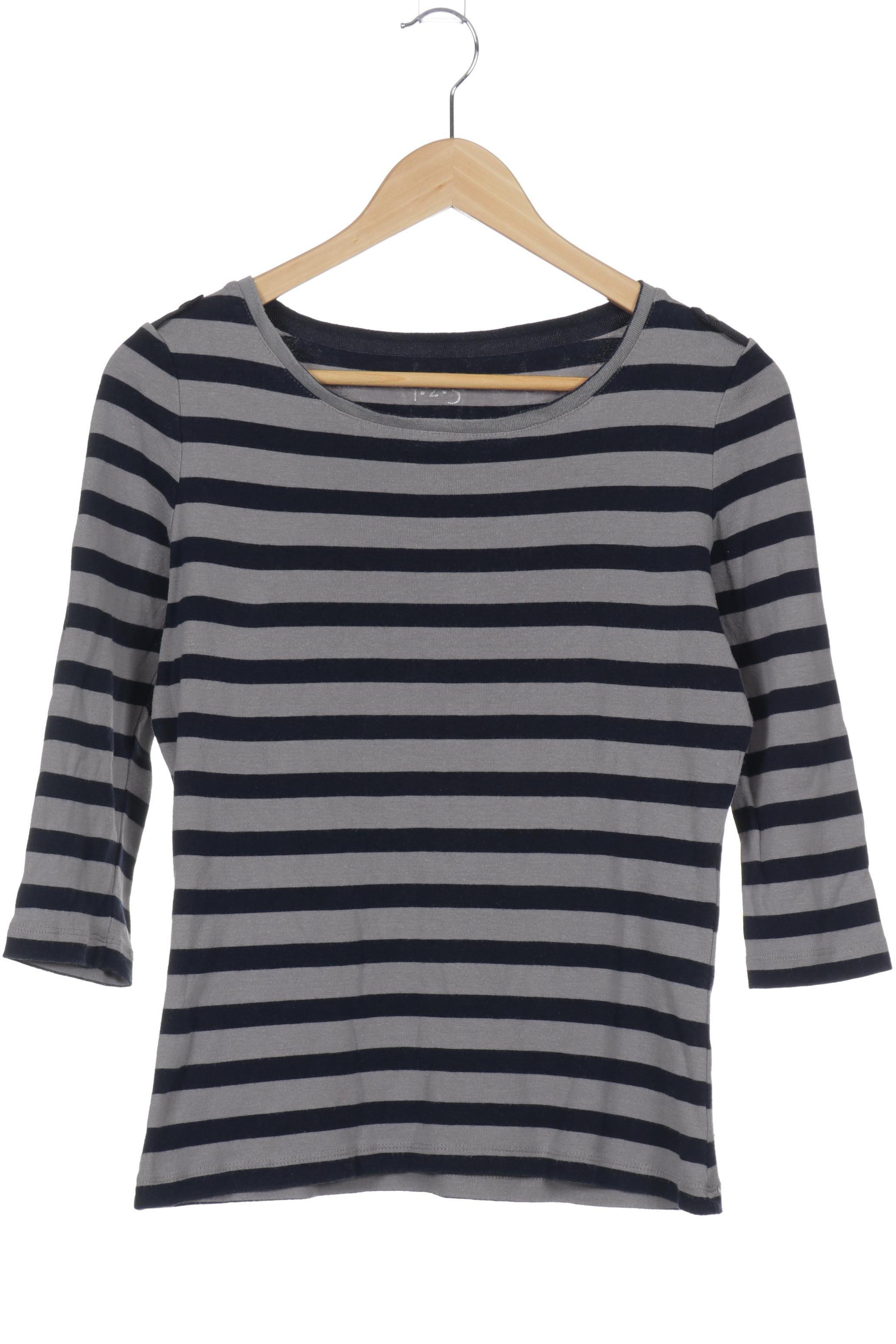 

1 2 3 Paris Damen Langarmshirt, grau, Gr. 36