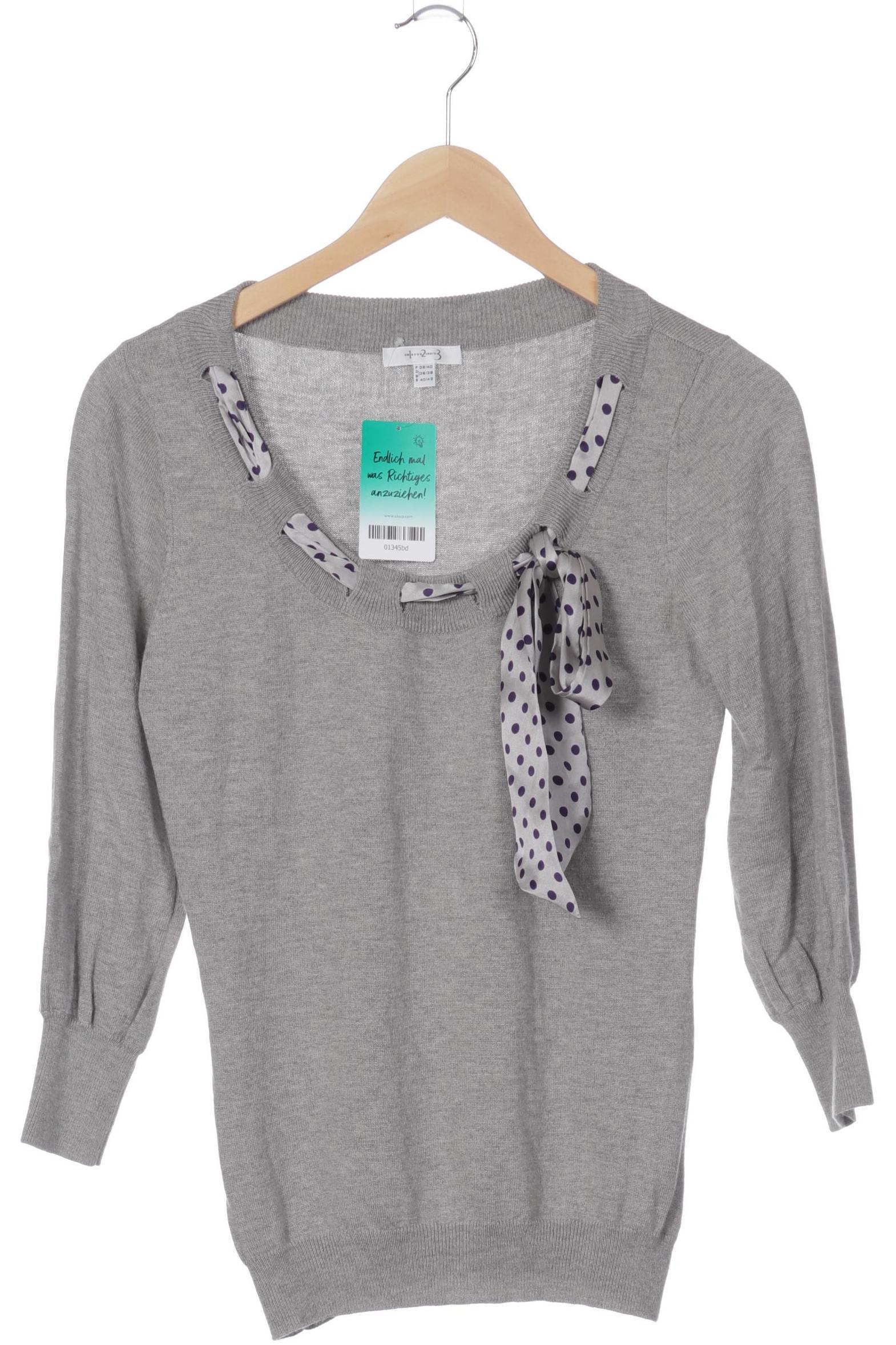 

1 2 3 Paris Damen Pullover, grau, Gr. 36