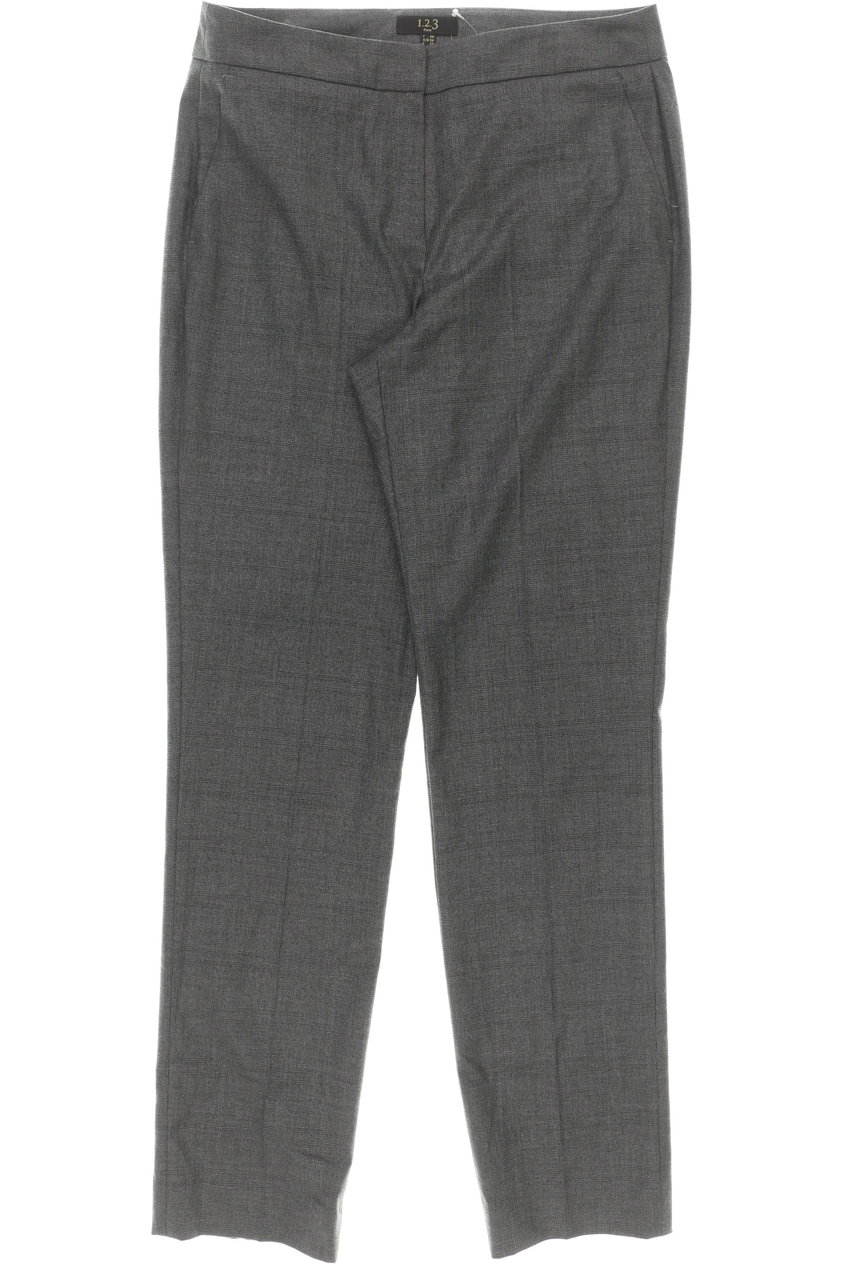 

1 2 3 Paris Damen Stoffhose, grau, Gr. 34