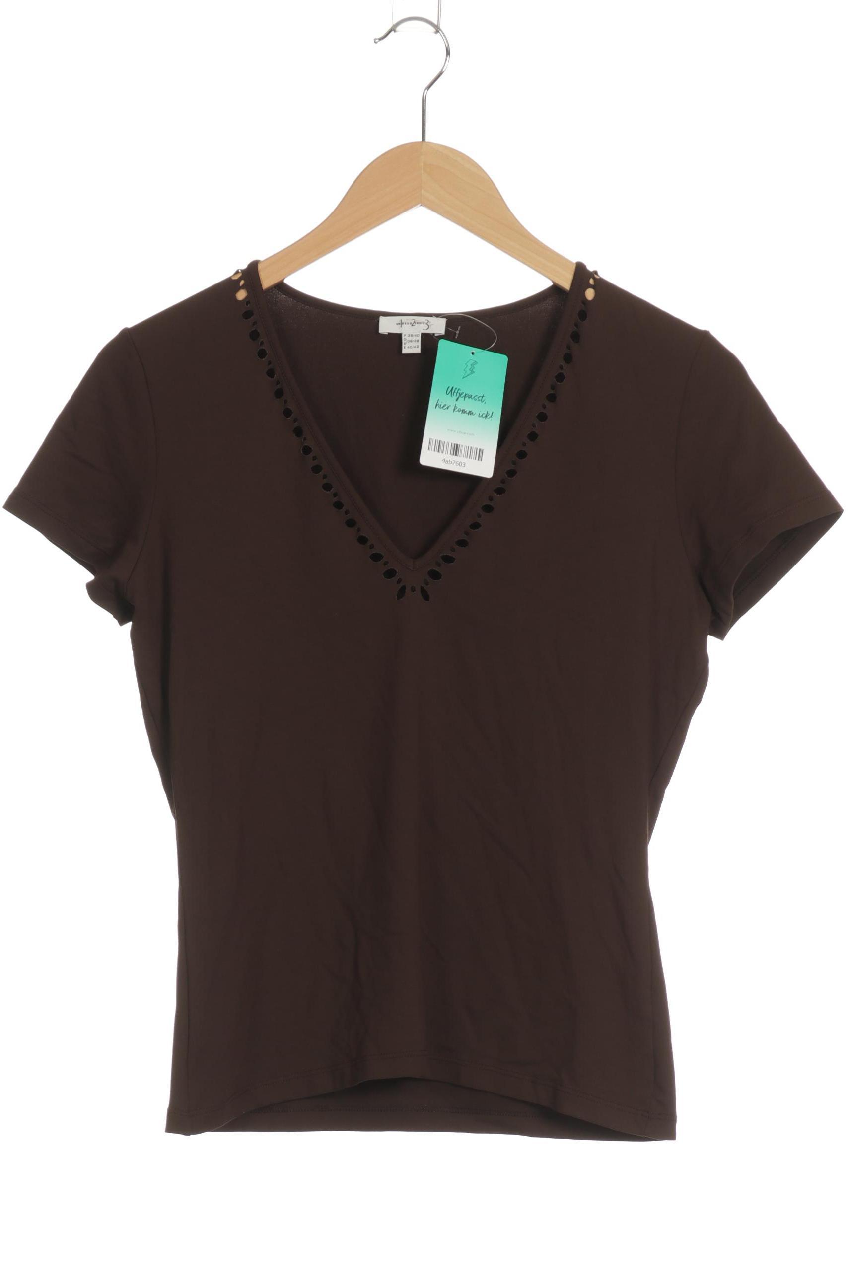 

1 2 3 Paris Damen T-Shirt, braun, Gr. 38