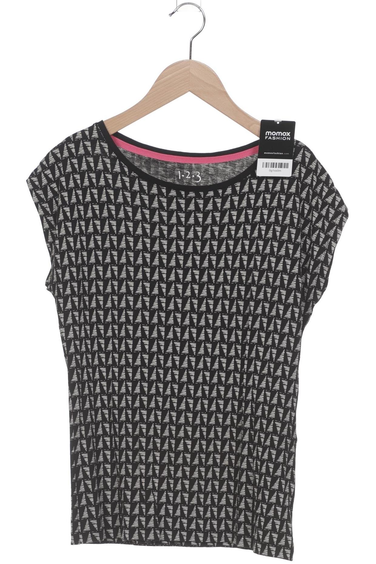 

1 2 3 Paris Damen T-Shirt, schwarz, Gr. 34