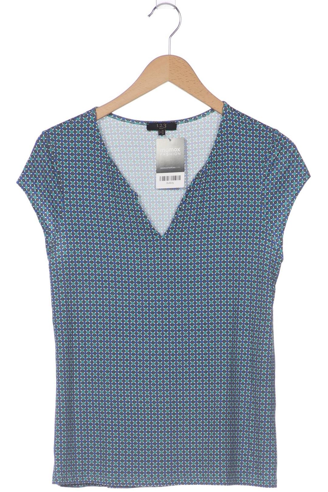 

1 2 3 Paris Damen T-Shirt, blau, Gr. 38