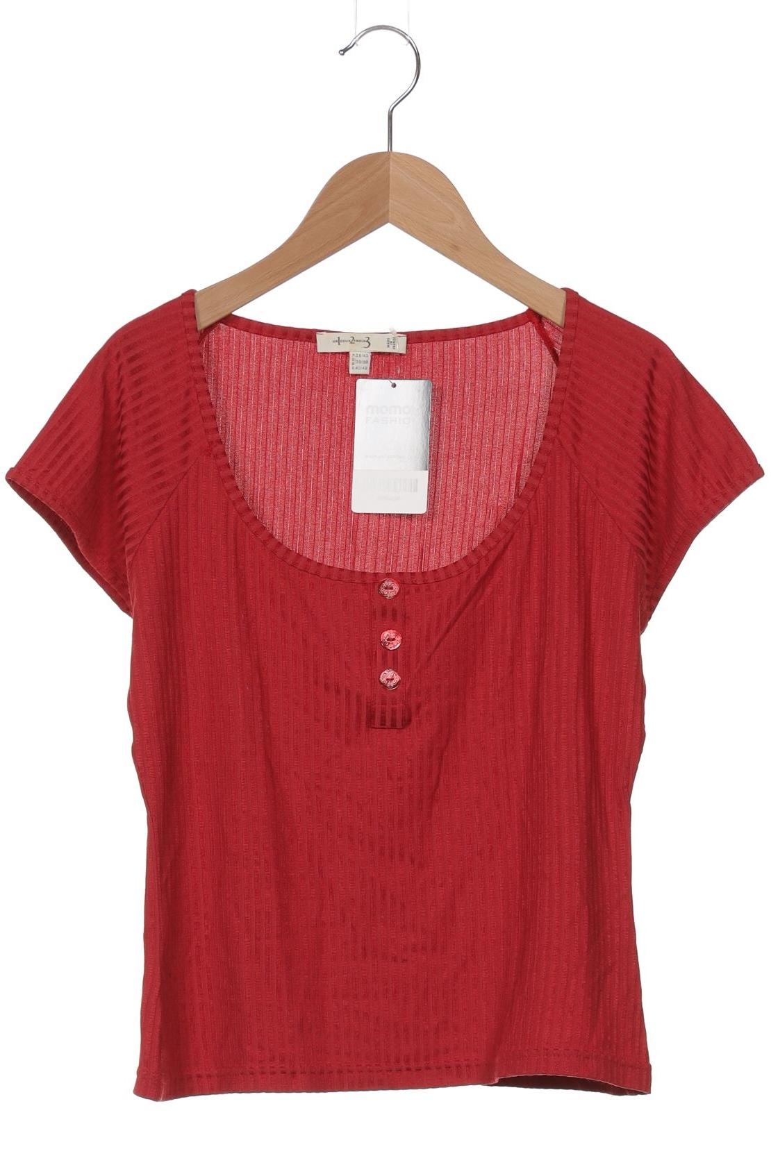 

1 2 3 Paris Damen T-Shirt, rot, Gr. 36