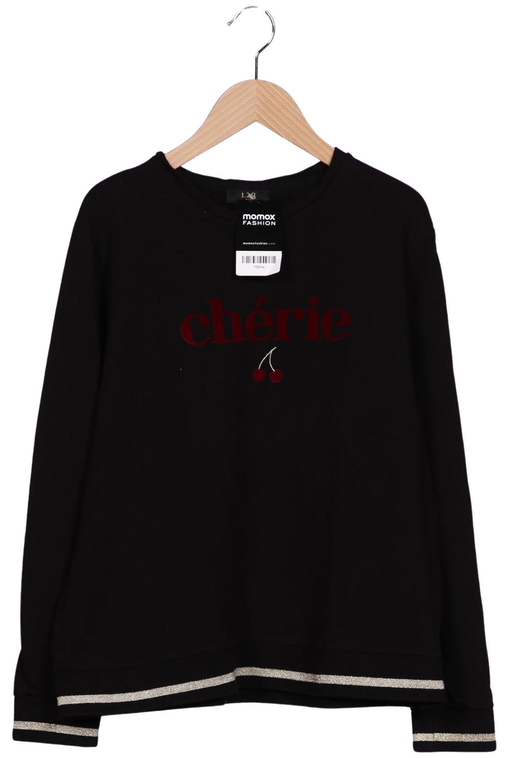 

1 2 3 Paris Damen Sweatshirt, schwarz, Gr. 42